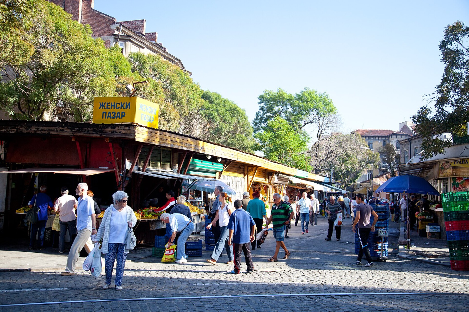 Sofía, Bulgaria 2026: 18 consejos, qué ver + precios y transporte 14 Mercado de las Mujeres en Sofía, el mercado más antiguo de la ciudad