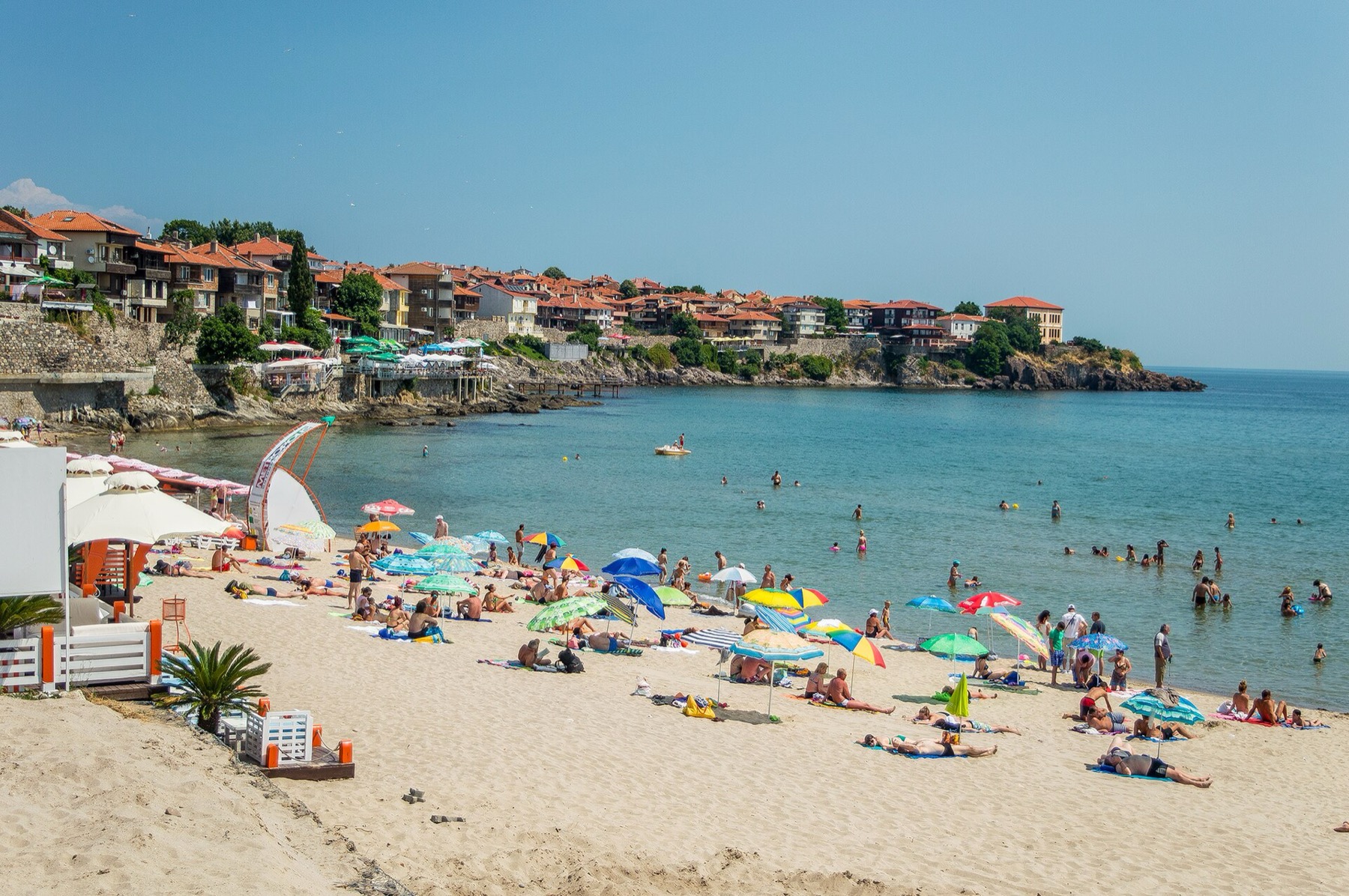 Sozopol, Bulgarien: 15 Tipps, was du in der ältesten Stadt am Meer sehen solltest + Preise 12 Zentraler Stadtstrand in Sozopol mit flachem Wassereinstieg