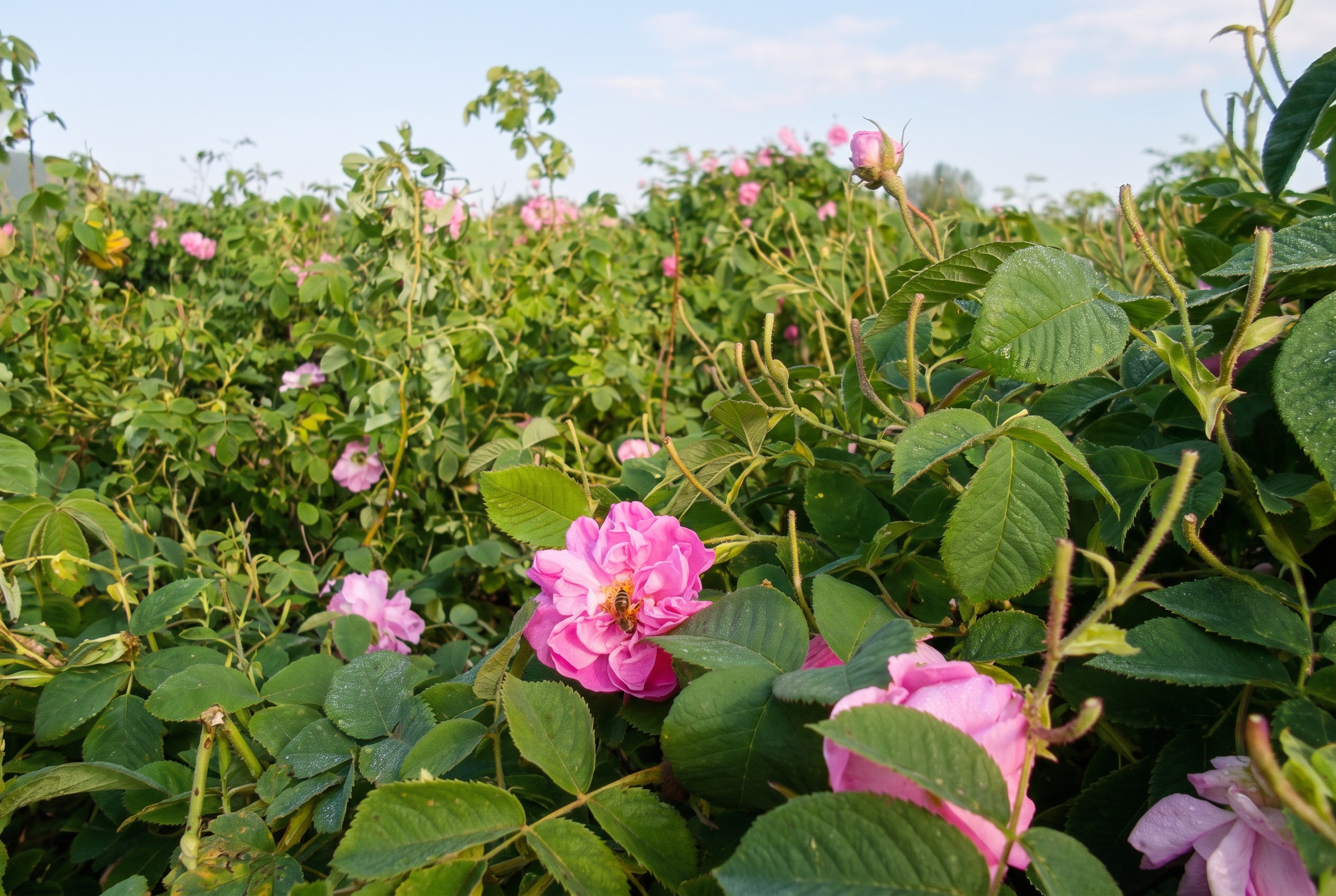 Holiday in Bulgaria 2026: 30 Most Beautiful Places + Practical Tips 25 Blooming Damask rose bushes in the Valley of Roses near Kazanlak