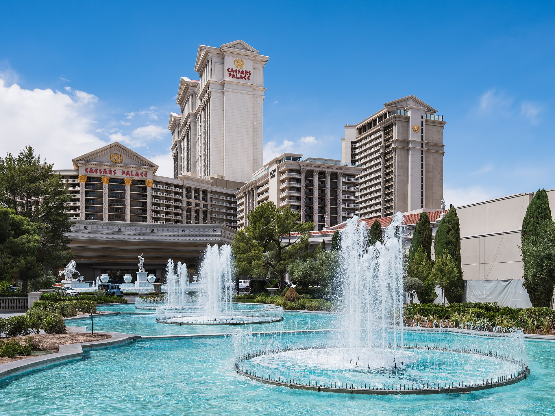 Las Vegas, USA: 29 tipp, mit láss a Stripen túl is 2026-ban 5 A Caesars Palace szökőkúttal a Las Vegas Stripen