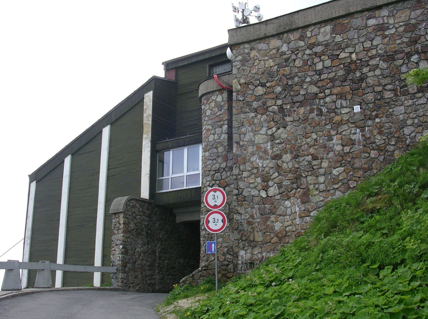 Ještěd, Czech Republic: How to Get There, Prices & 12 Tips 2026 3 Road and upper cable car station below the Ještěd summit