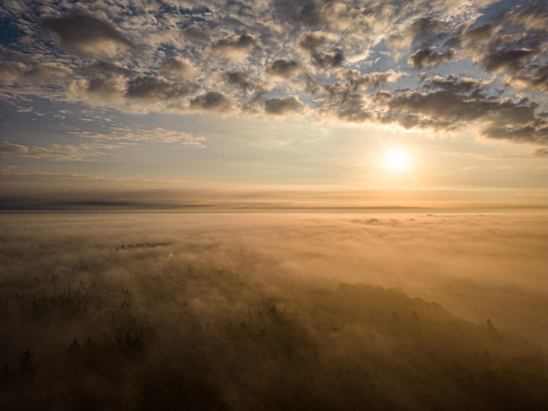 Ještěd, Czech Republic: How to Get There, Prices & 12 Tips 2026 20 Inversion and sea of clouds below Ještěd