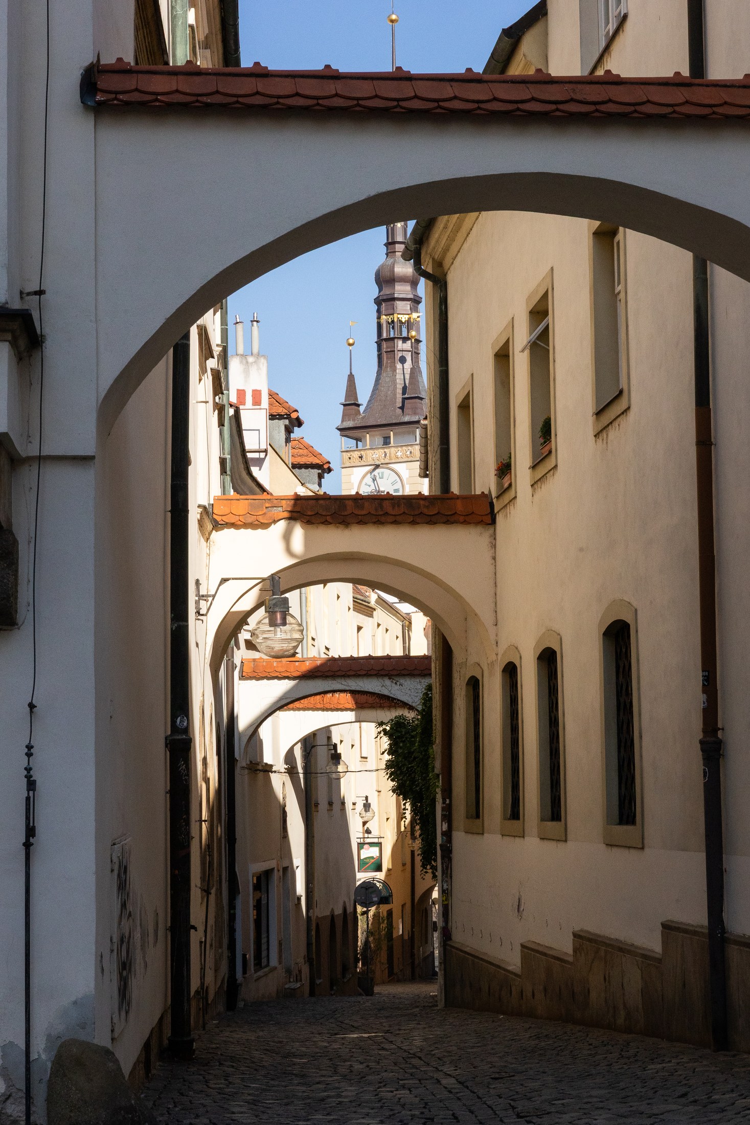 Olomouc i Tjeckien: 14 tips på vad du inte får missa 2026 3 Genomgång och arkad i Olomoucs historiska centrum