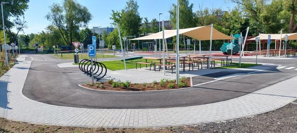 Co vidět v Písku: 39 tipů od rodačky na památky i tajné vyhlídky 39 Dětské dopravní hřiště u sv. Václava v Písku po rekonstrukci