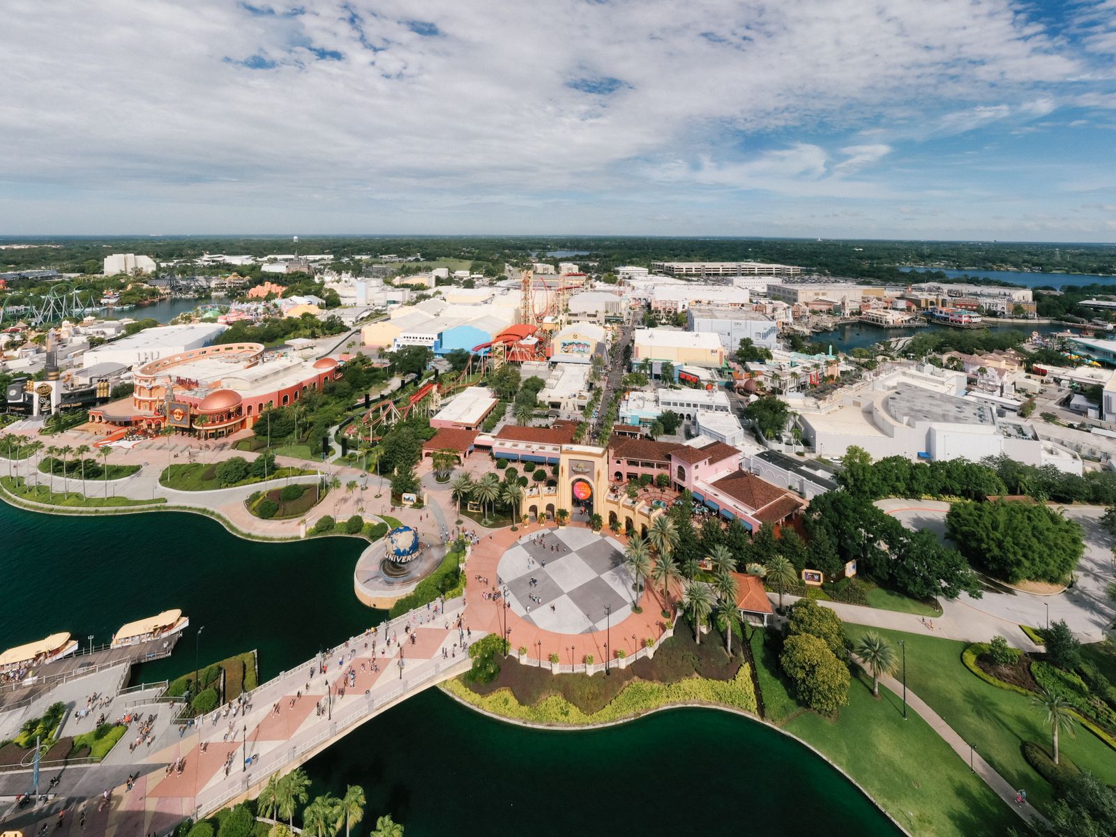 USA Florida 2026: 25 oplevelser, ruter og priser 9 Universal Orlando Resort set fra luften