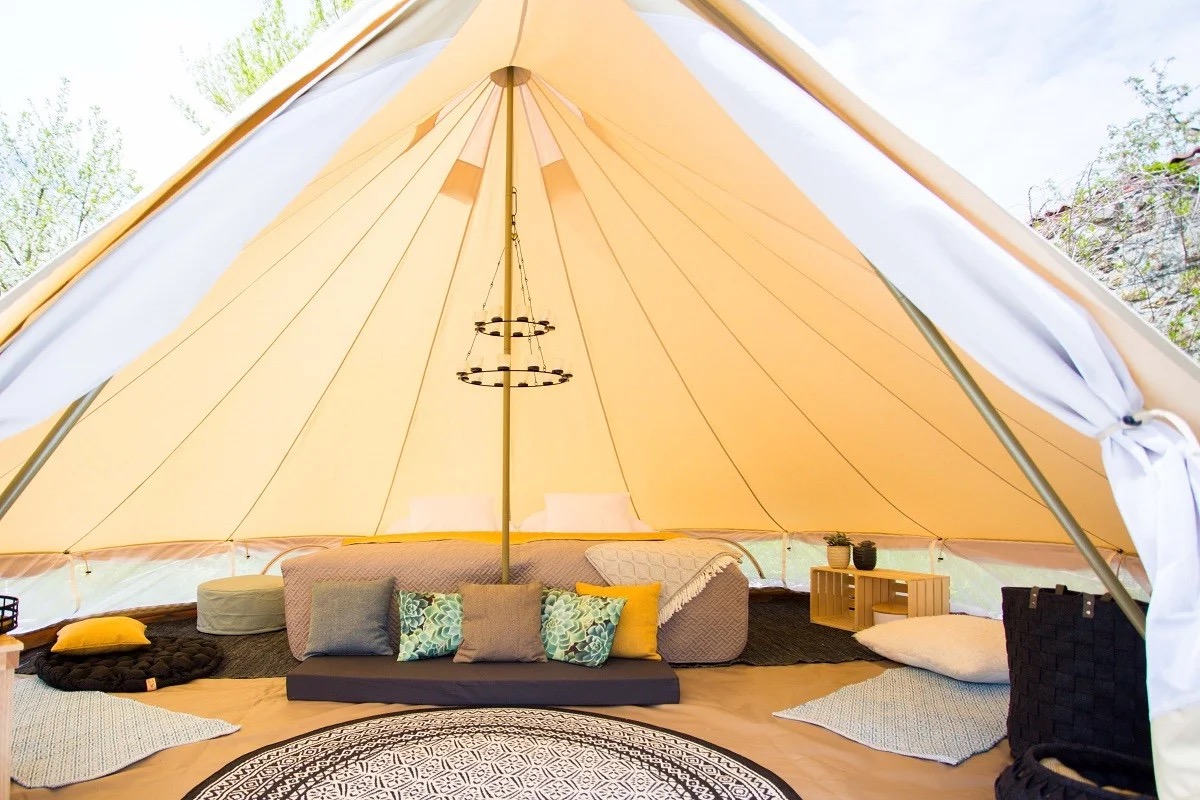 Glamping Tschechien: 34 beste Orte für 2026 50 Glamping Mileč — Zelte, Mileč