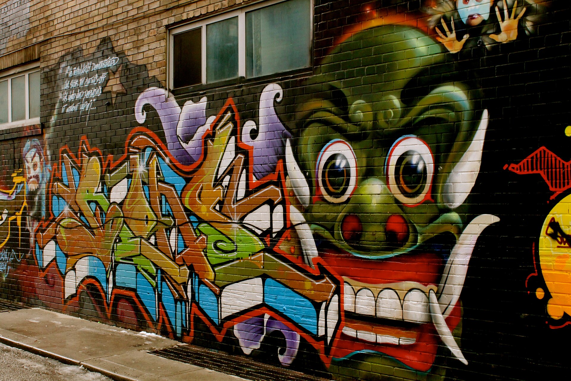 Toronto, Kanada: 20 Sehenswürdigkeiten & Tipps 2026 10 Wandbild in der Graffiti Alley