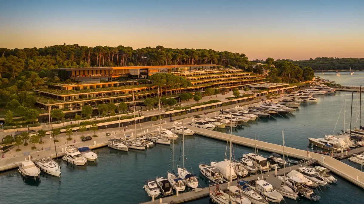 The World's Most Luxurious Hotels: 29 Addresses That Will Surprise You in 2026 57 Grand Park Hotel Rovinj above the Istrian coast
