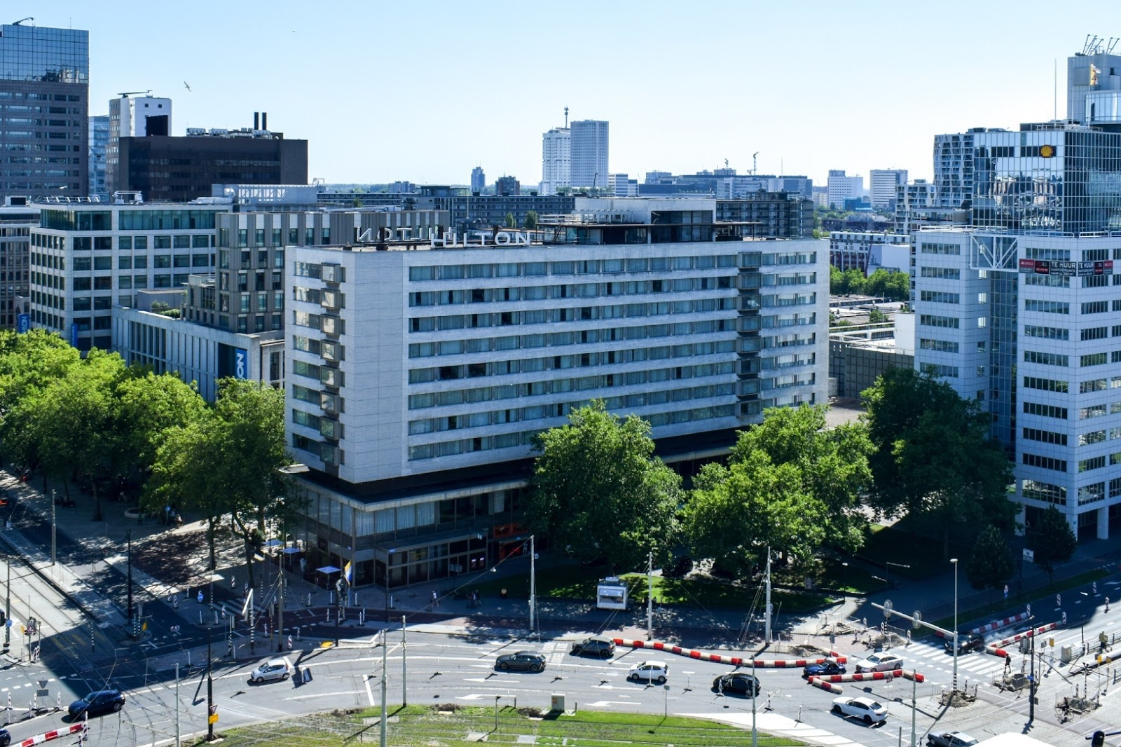 Hvor skal du bo i Rotterdam? 12 hoteller og kvarterer 4 Hotel Hilton Rotterdam