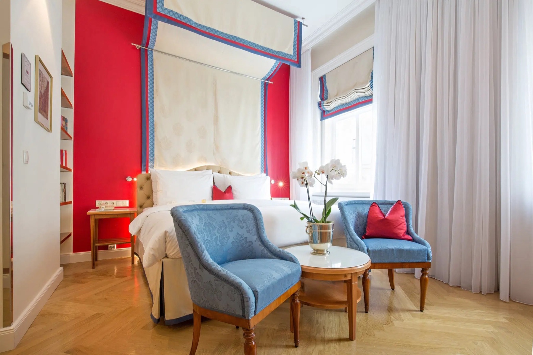 Bécs szállás: 26 tipp hotelekre és biztonságos kerületekre 2026-ban 16 A Hotel Kaiserhof Wien belső tere