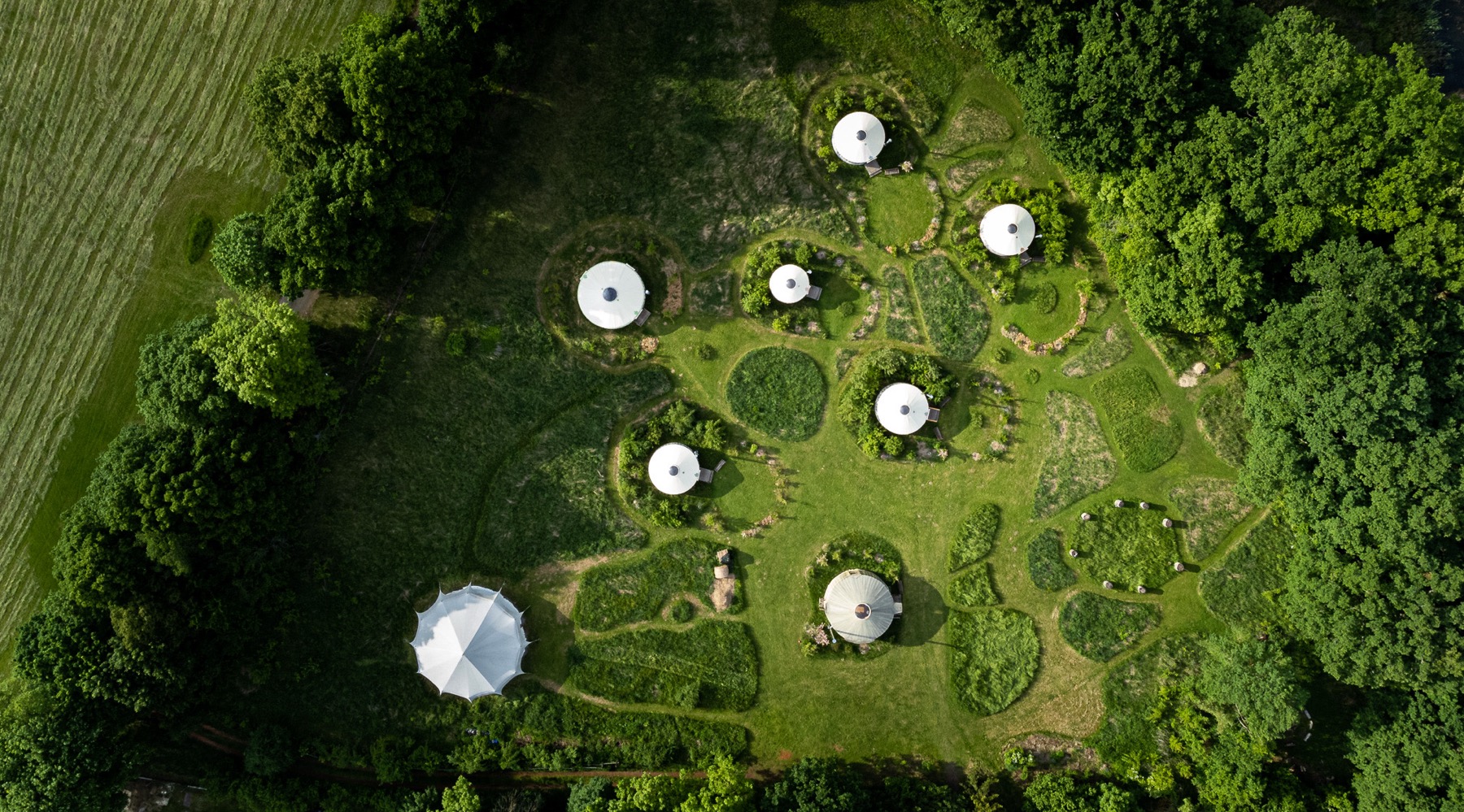 Glamping Tschechien: 34 beste Orte für 2026 60 JurtCamp — Jurten, Smetanova Lhota bei Písek