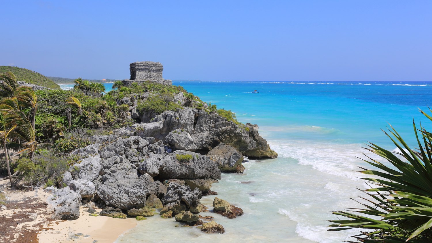 Zonvakantie in oktober 2026: 37 tips waar het nog warm is 30 Kust van de Riviera Maya in Mexico