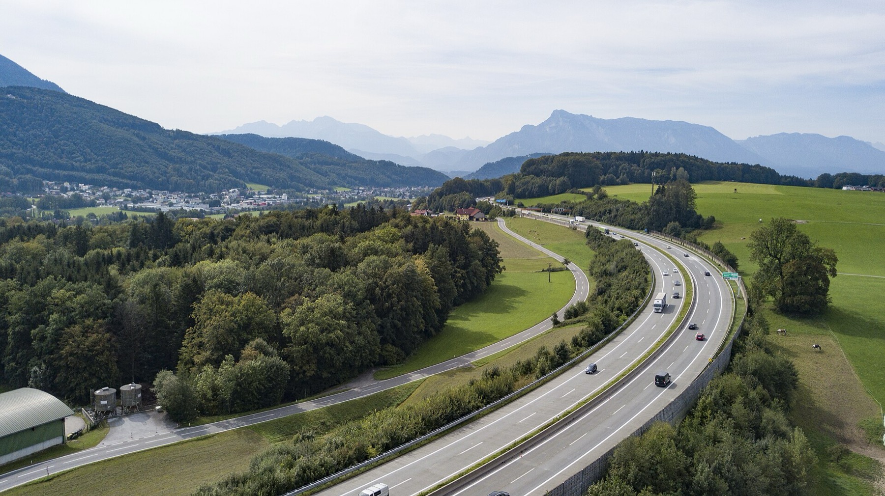 Austria Vignette 2026: Price, Where to Buy & the End of Sticker Vignettes 5 The A1 Westautobahn motorway in Austria