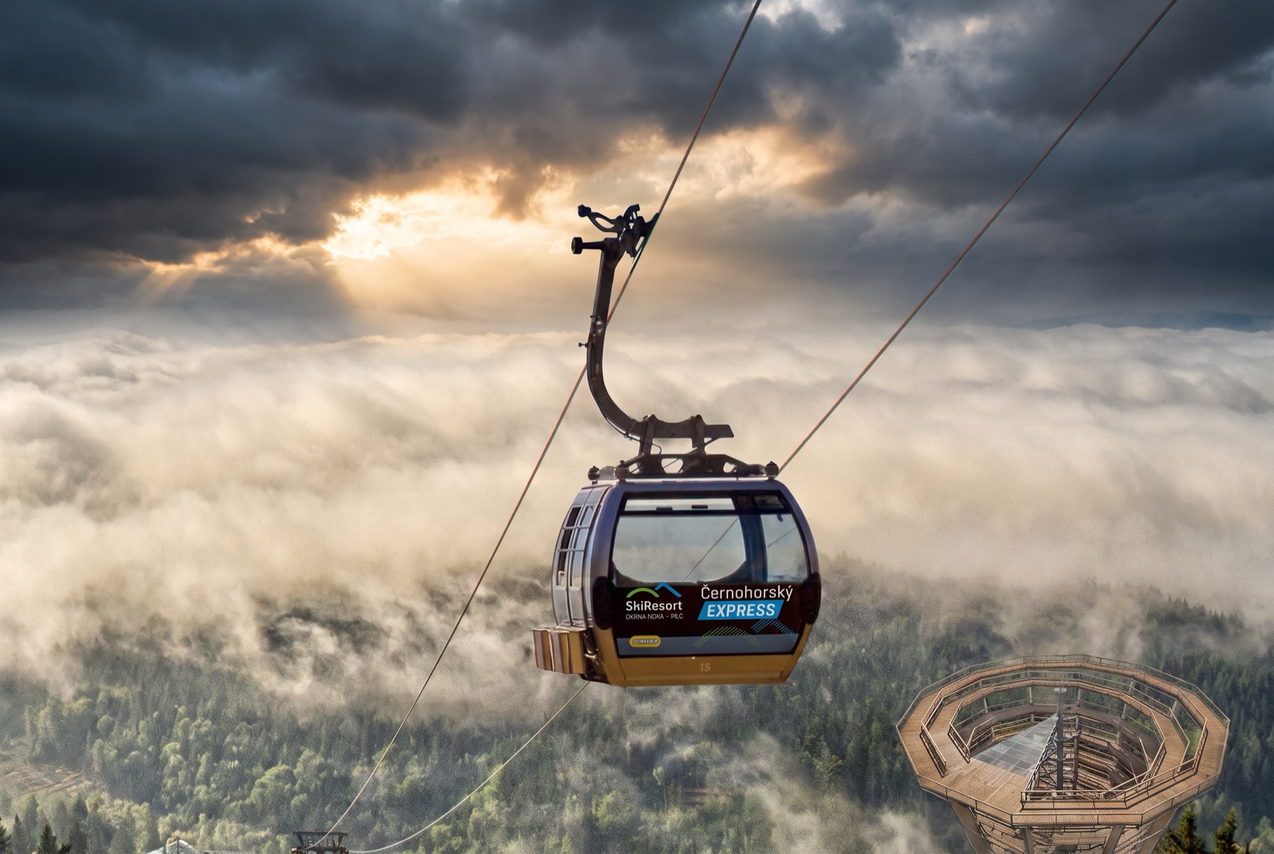 Riesengebirge und Isergebirge ohne Massen 2026: 14 Tipps statt Spindlermühle 14 Kabinenbahn zur Černá hora
