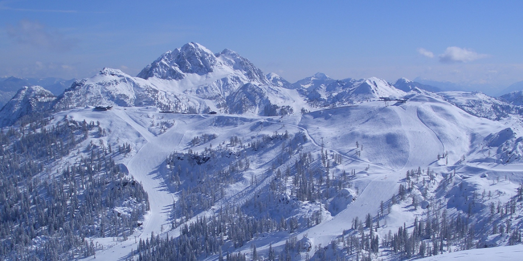 Nassfeld 2026: 12 Tipps für 110 km Pisten im südlichsten Großskigebiet Österreichs 4 Panorama des Skigebiets Nassfeld