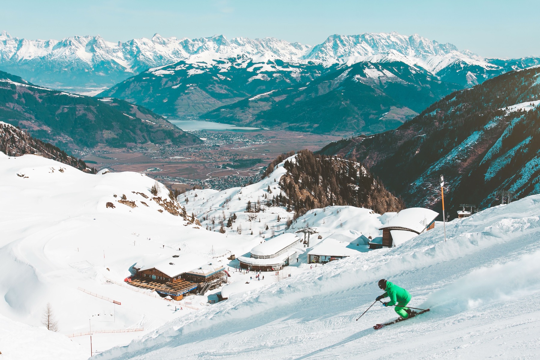 Zell am See a Kaprun, Rakousko: 14 tipů na lyžování u jezera i na ledovci 9 Rodinný areál Maiskogel nad Kaprunem