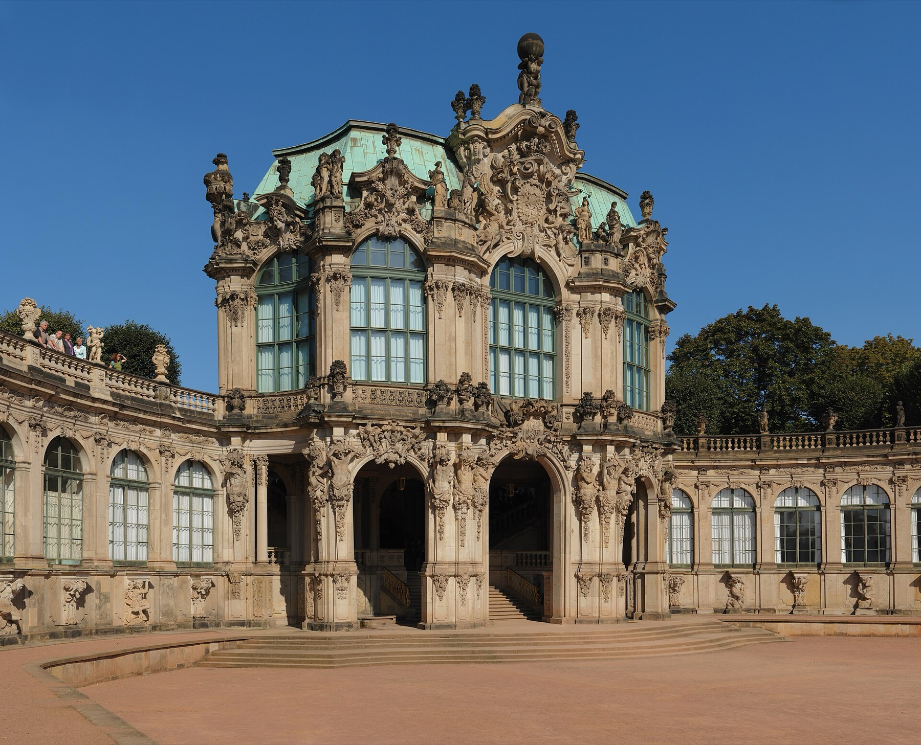 Dresden: 16 Sehenswürdigkeiten und kostenlose Tipps 6 Barockanlage Zwinger