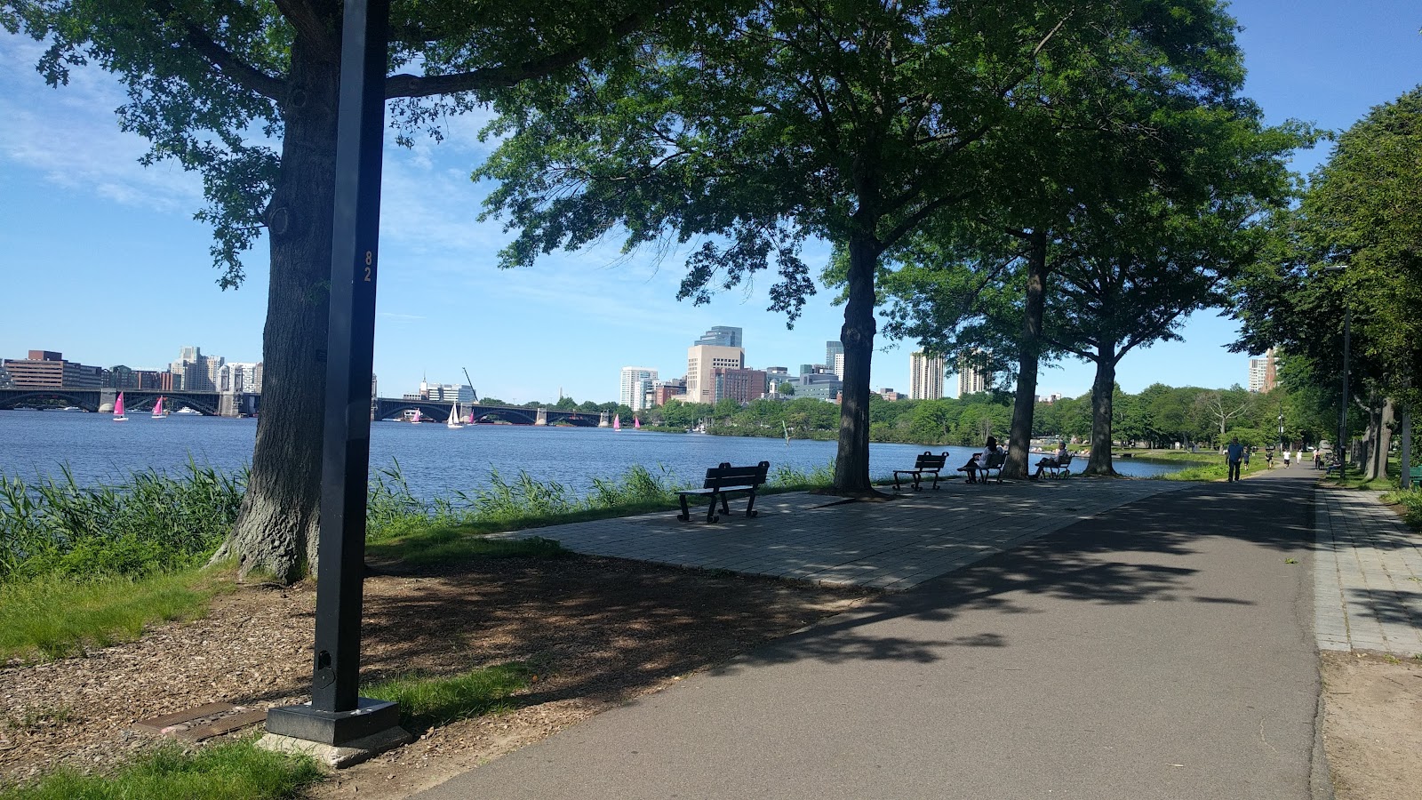 Boston, USA: 22 tipů, co vidět a dělat + Freedom Trail 13 Promenáda Charles River Esplanade
