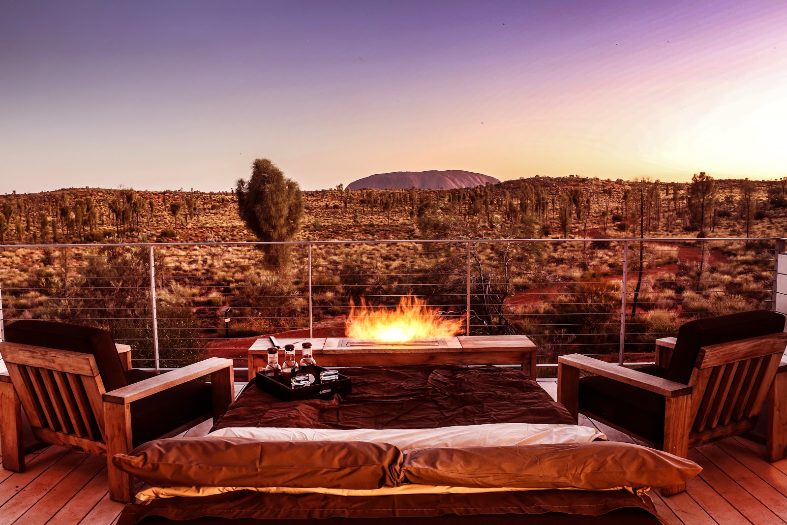 Alojamientos únicos del mundo: 35 lugares para tu bucket list en 2026 46 Pabellones de tienda Longitude 131° con vistas a Uluru