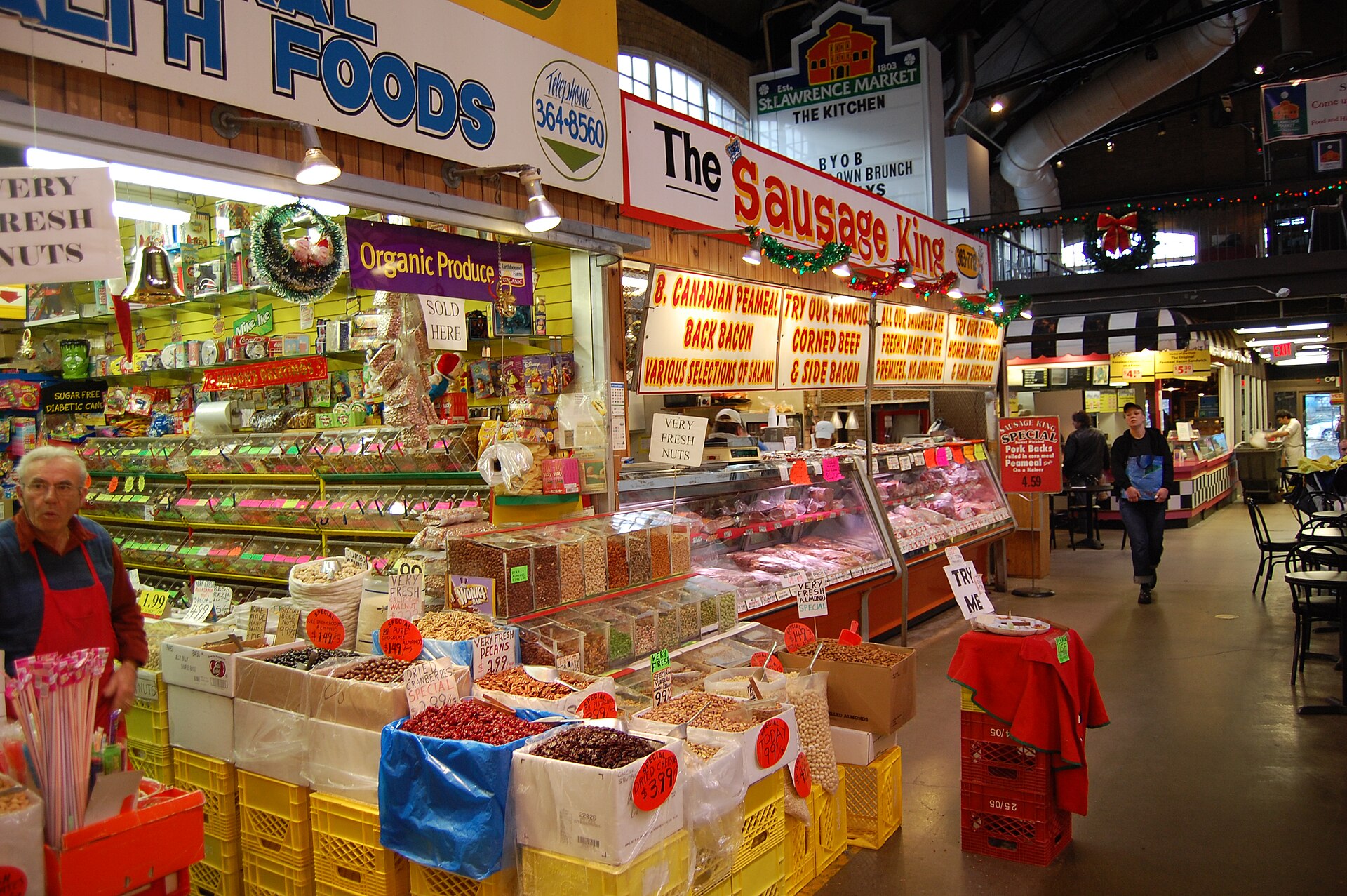 Toronto, Kanada: 20 Sehenswürdigkeiten & Tipps 2026 6 Marktstände in der St. Lawrence Market Hall