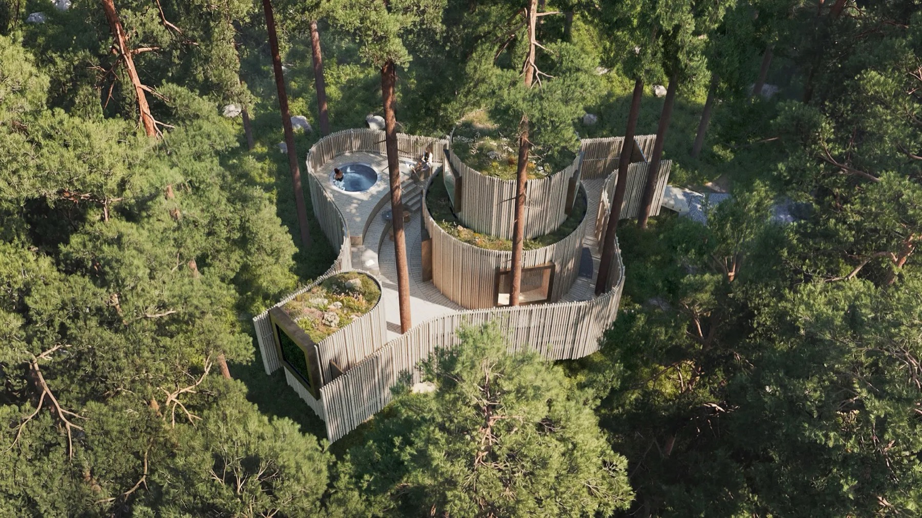 Alojamientos únicos del mundo: 35 lugares para tu bucket list en 2026 31 Cubo espejado Mirrorcube en el Treehotel