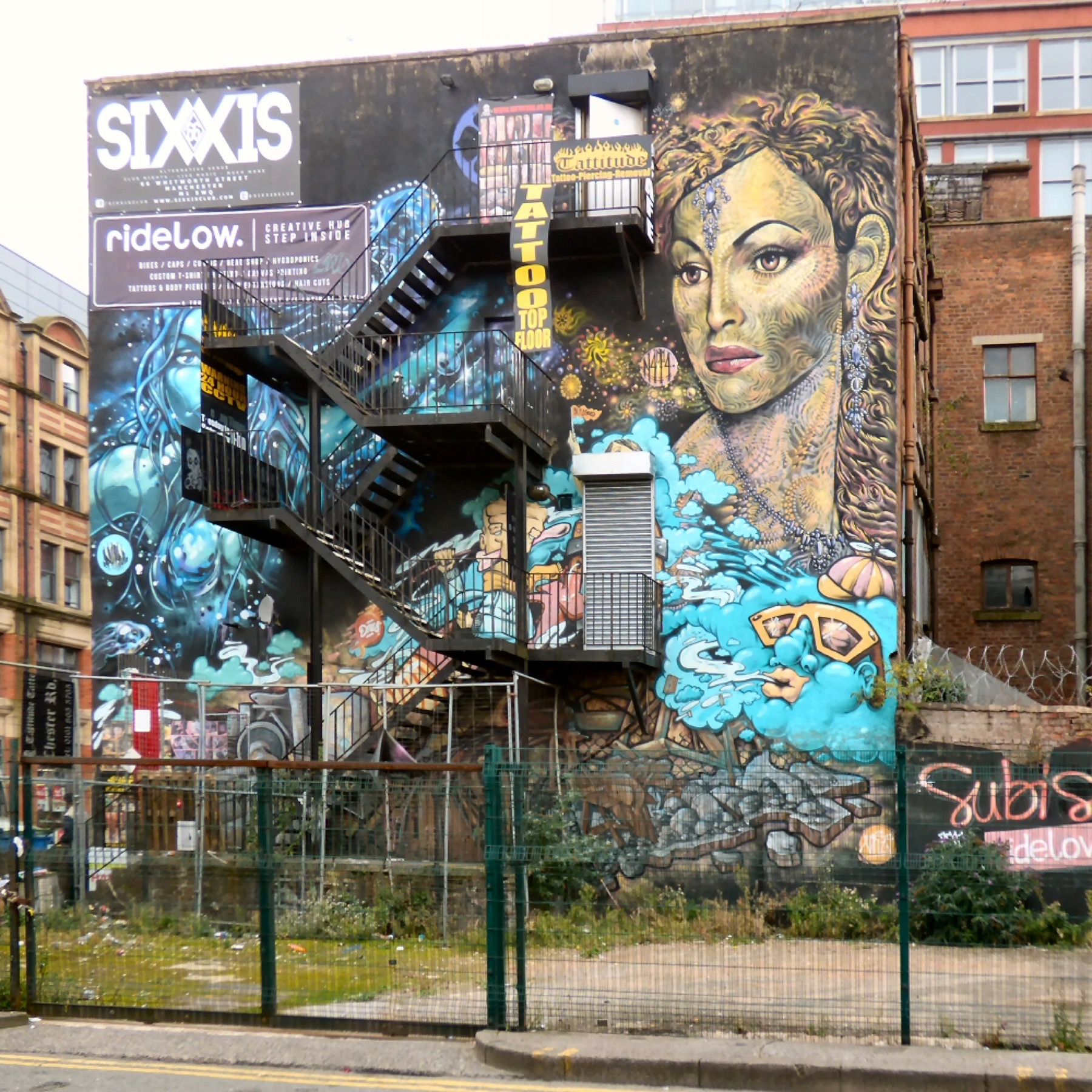 Co vidět v Manchesteru: 20 tipů, co dělat a většina je zdarma 10 Street art v Northern Quarter
