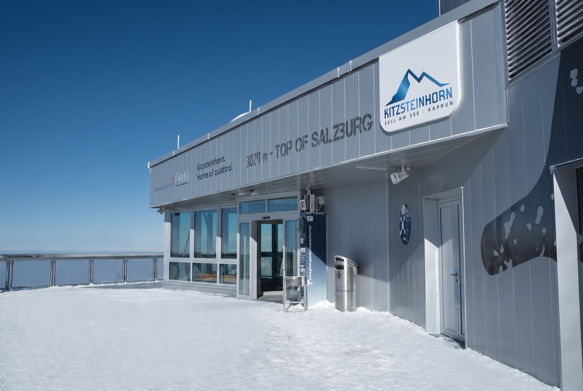 Zell am See a Kaprun, Rakousko: 14 tipů na lyžování u jezera i na ledovci 7 Ledovec Kitzsteinhorn ve výšce přes tři tisíce metrů