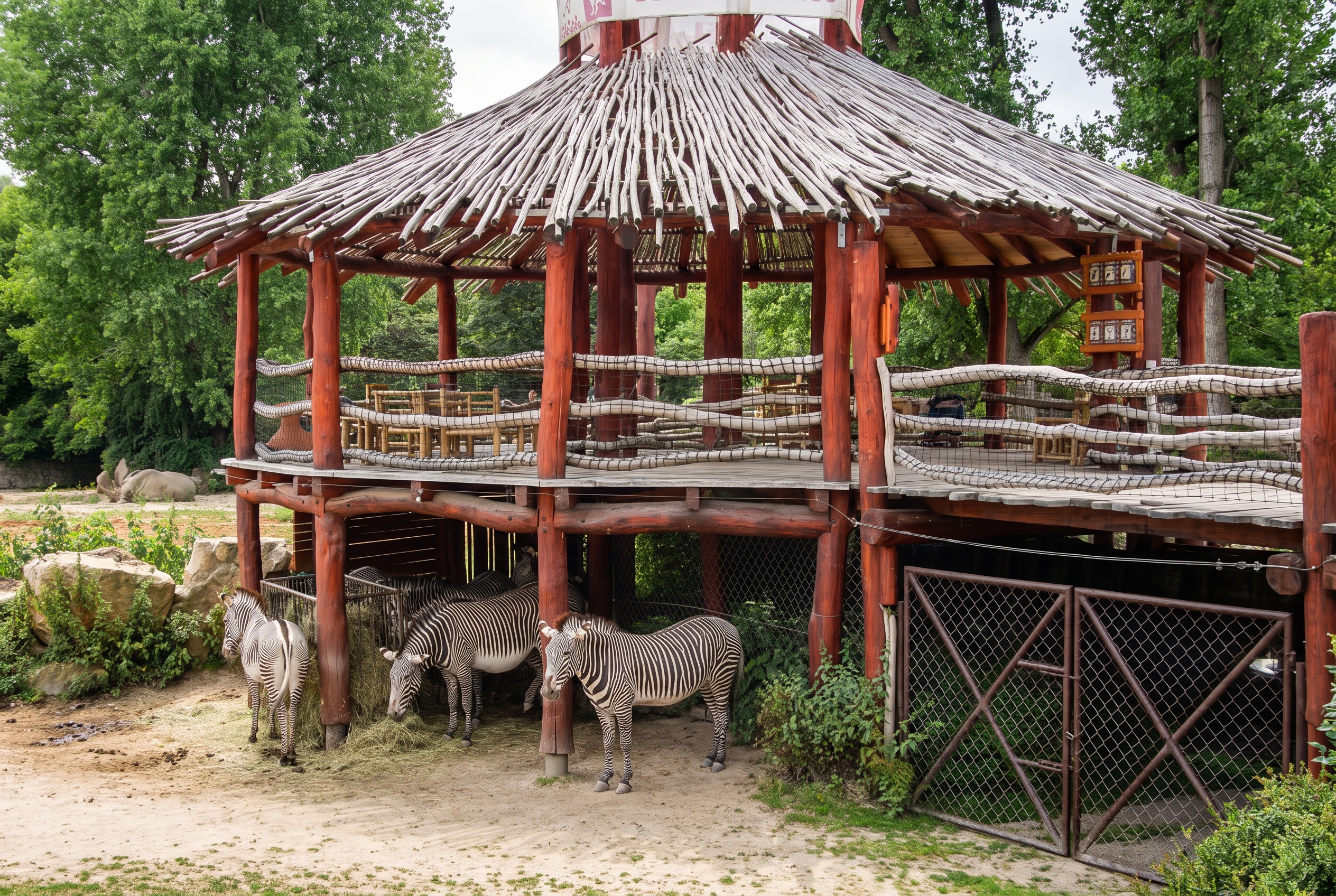 Kam na dovolenou ve východních Čechách: 15 tipů, co vidět a dělat 17 Zebry v africké expozici safari parku ve Dvoře Králové (foto upraveno z Wikimedia Commons, Jarda 75, CC BY-SA 4.0)