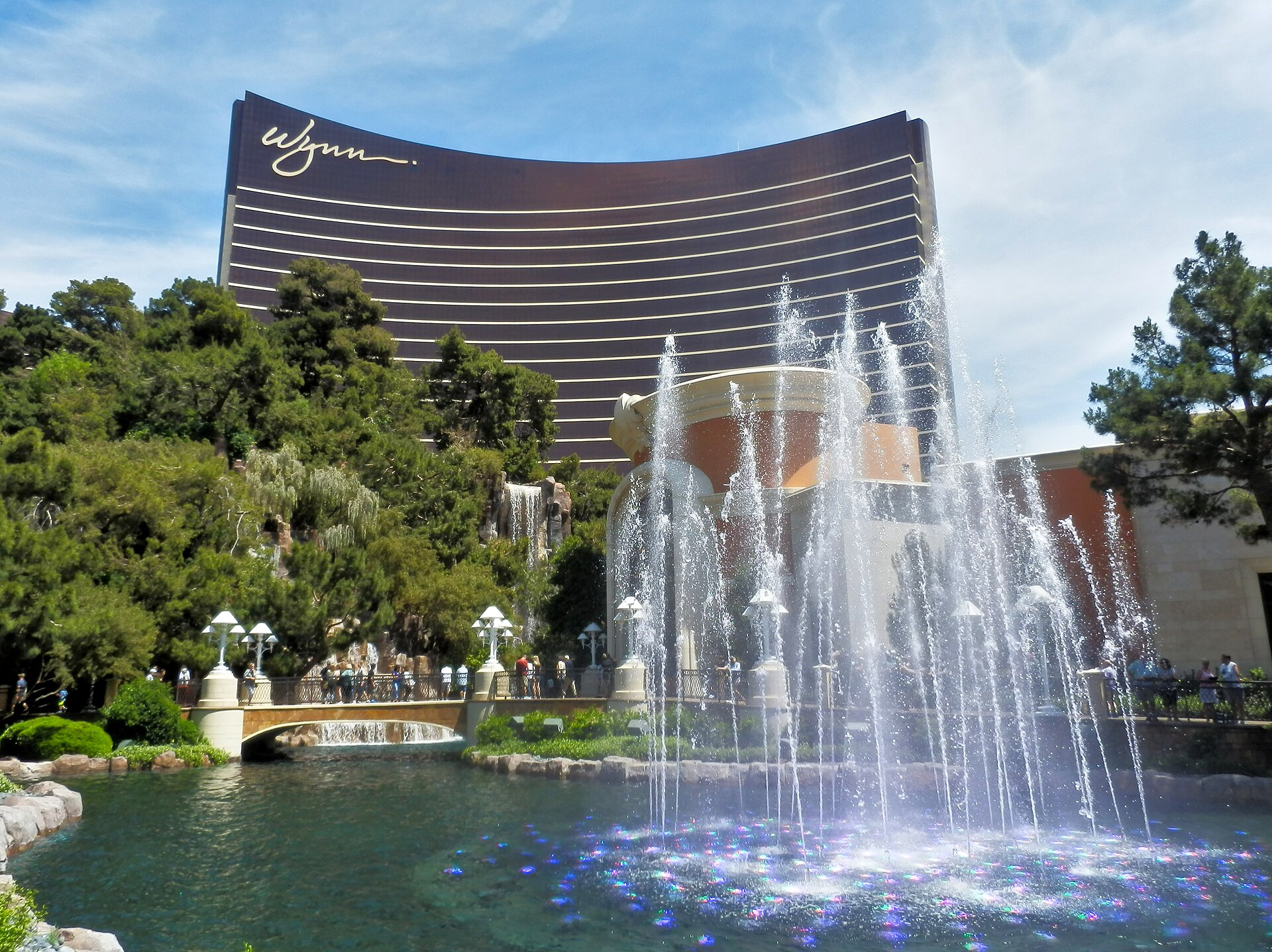 Las Vegas, USA: 29 tipp, mit láss a Stripen túl is 2026-ban 13 Wynn Las Vegas vízkaszkáddal