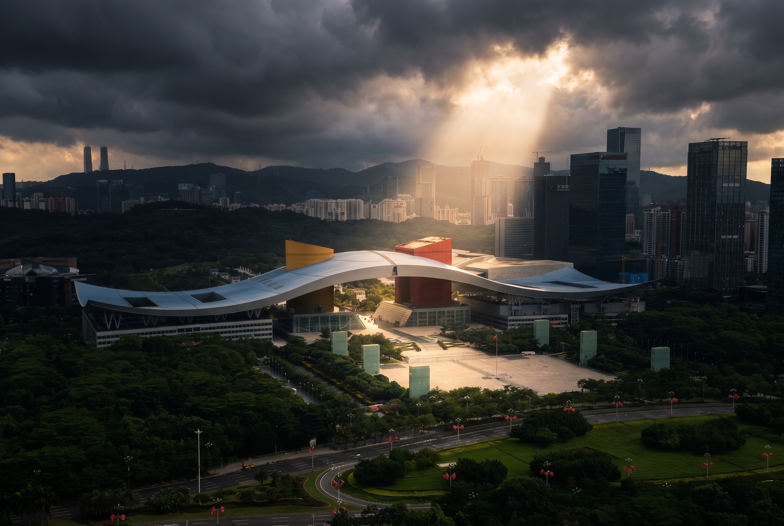 Shenzhen, China: 22 Tipps, was du 2026 sehen und unternehmen kannst 1 Civic Center und Stadtteil Futian in Shenzhen