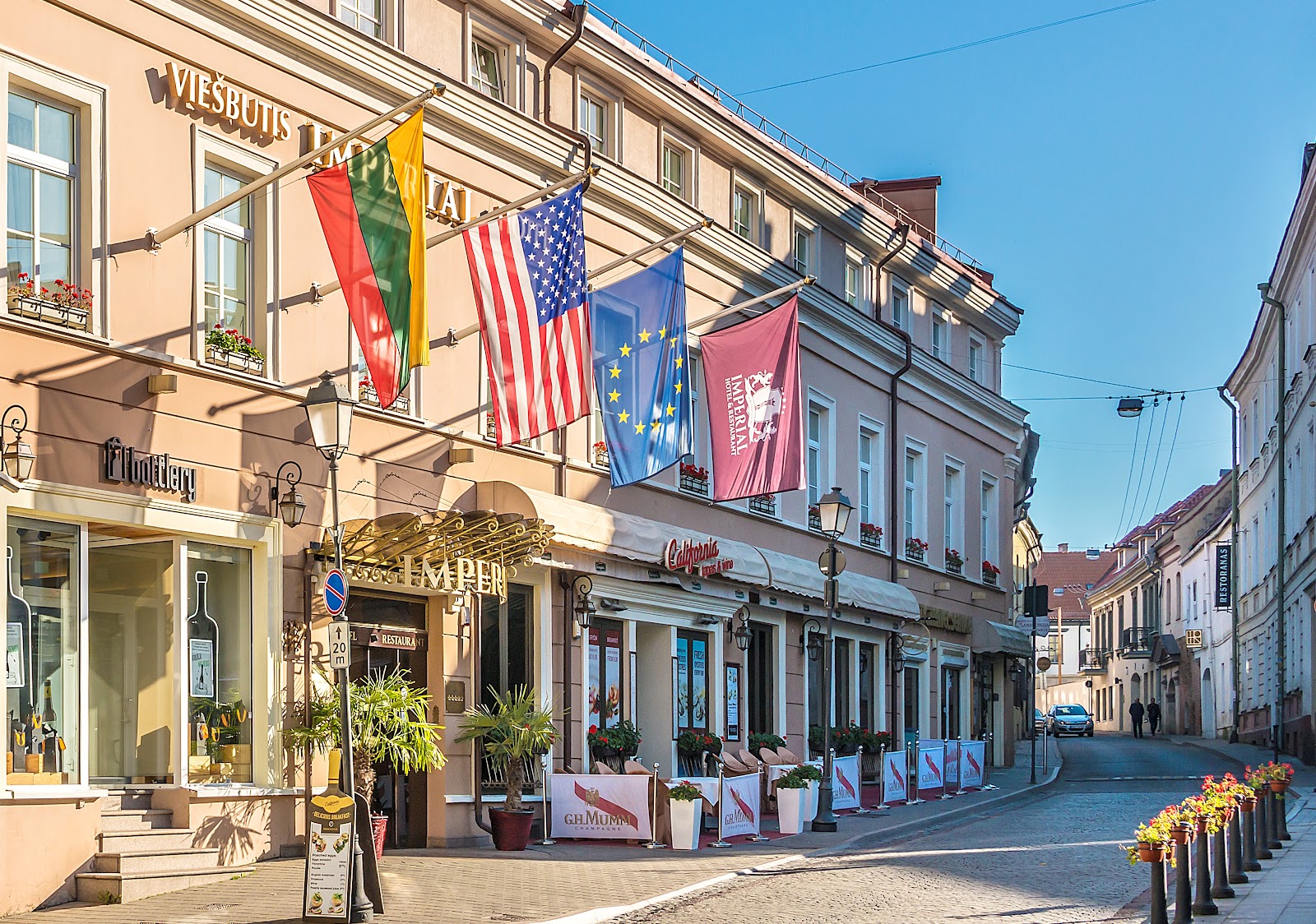 Vilnius Litauen: 17 Hotels und Viertel zum Übernachten 6 Imperial Hotel & Restaurant in der Altstadt