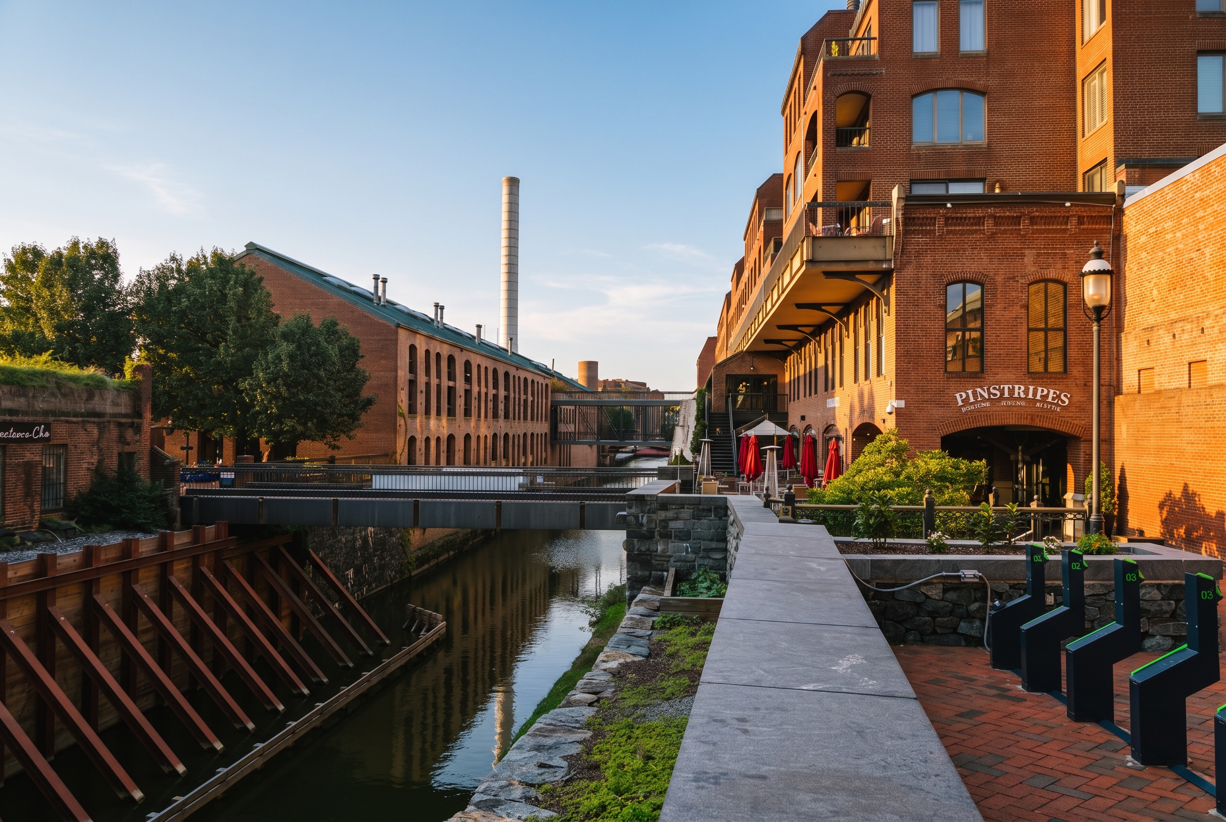 Washington D.C., USA: 22 Things to See and Do in 2026 21 C&O Canal in Georgetown with brick houses