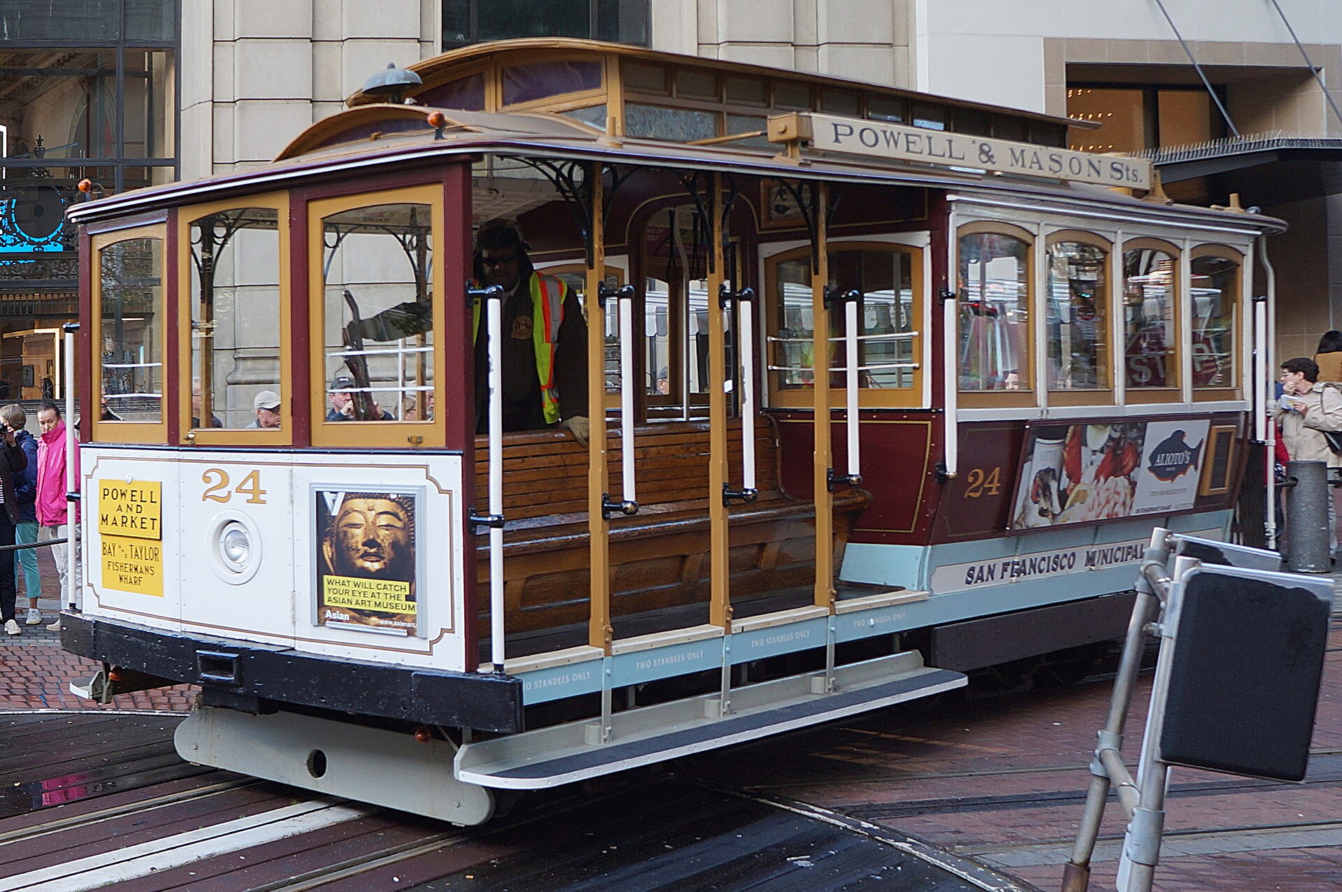 Where to Stay in San Francisco: 18 Tips for the Best Hotels and Neighborhoods in 2026 1 Cable car on Powell Street in San Francisco