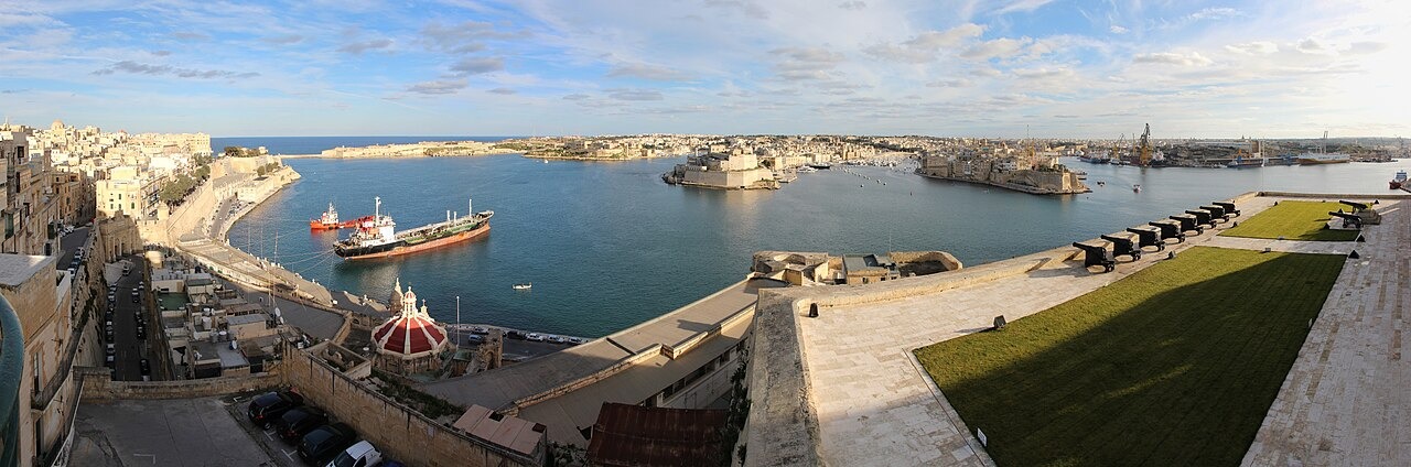 Malta Wetter: Beste Reisezeit fürs Meer 2026 4 Blick auf den Hafen Grand Harbour von Valletta aus