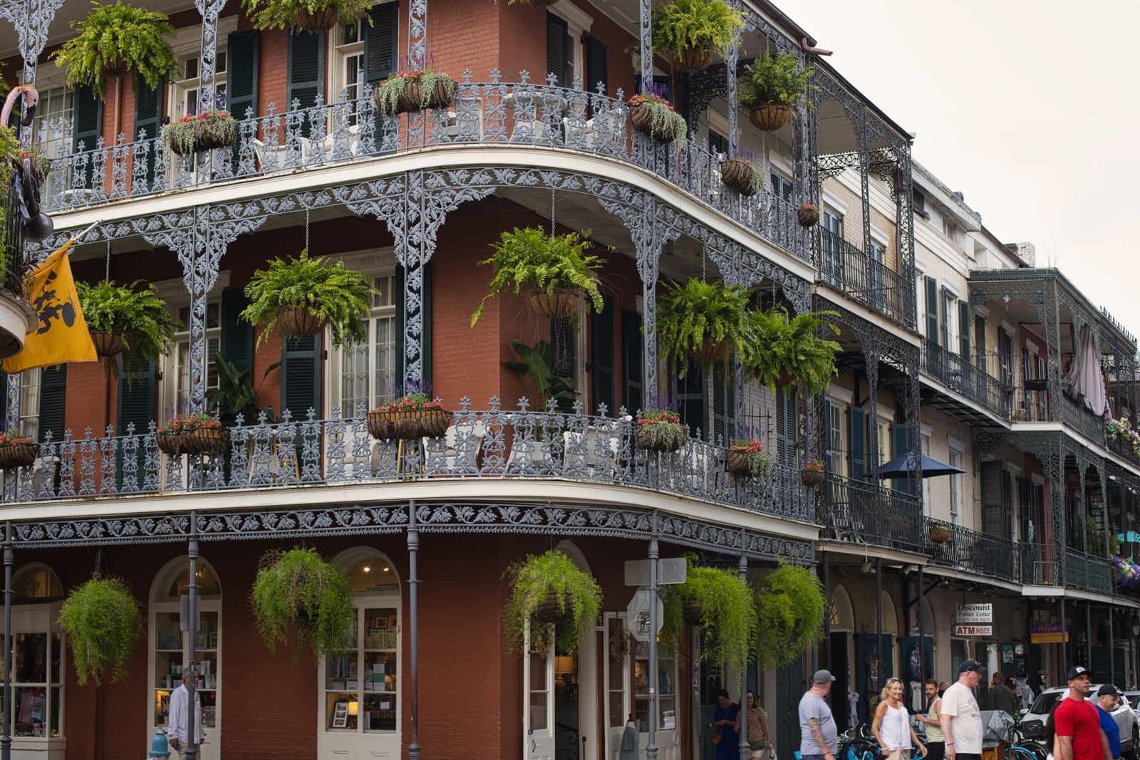 Things to Do in New Orleans: 18 Must-See Spots 2 Ornate balconies and greenery on French Quarter buildings