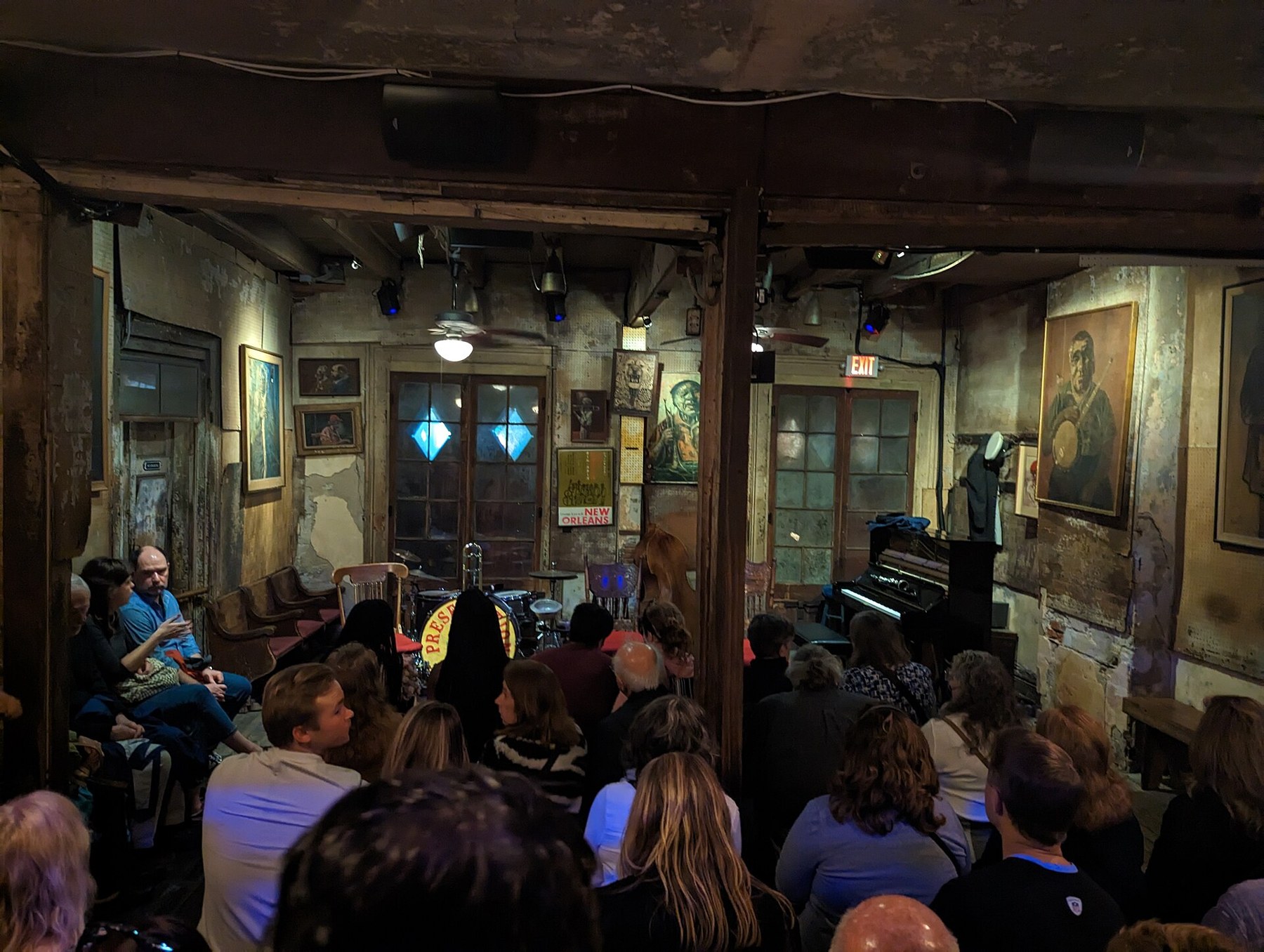 Things to Do in New Orleans: 18 Must-See Spots 7 Musicians and audience during a performance at Preservation Hall