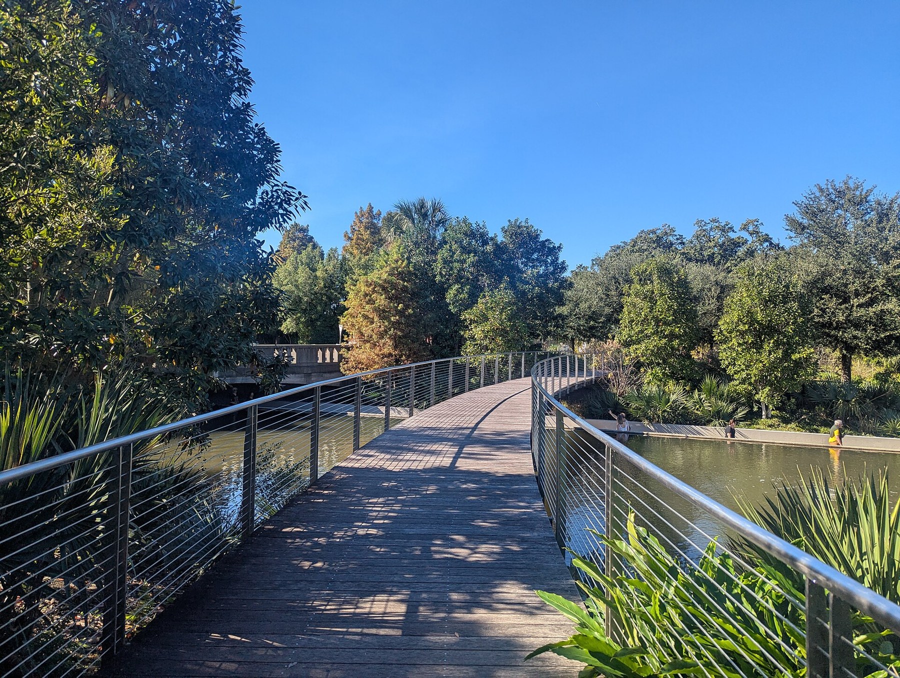Things to Do in New Orleans: 18 Must-See Spots 16 Footbridge over the water in Besthoff Sculpture Garden
