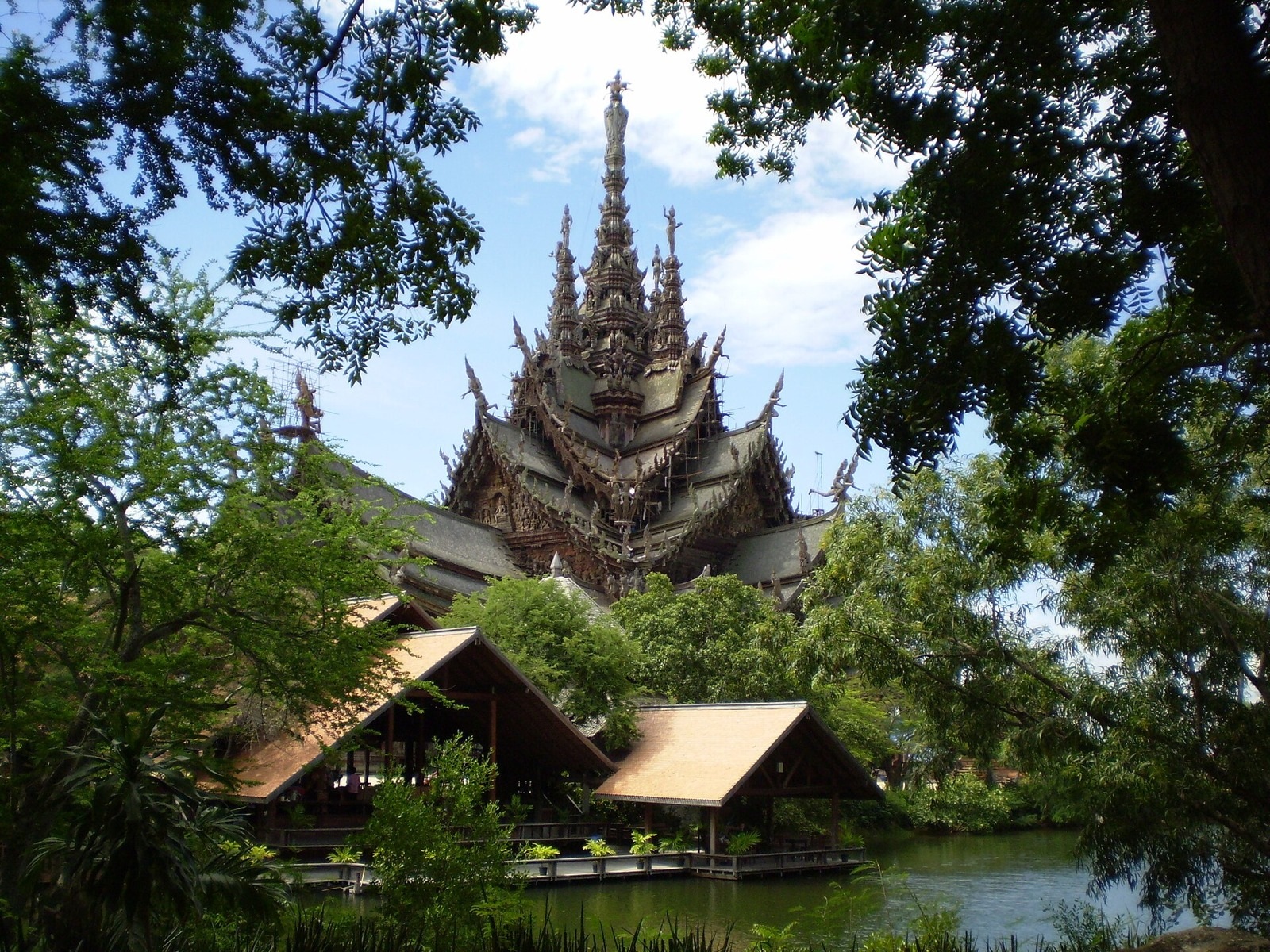 Pattaya, Thailand: 15 Things to See and Do in 2026 2 Wooden structure of Sanctuary of Truth among trees