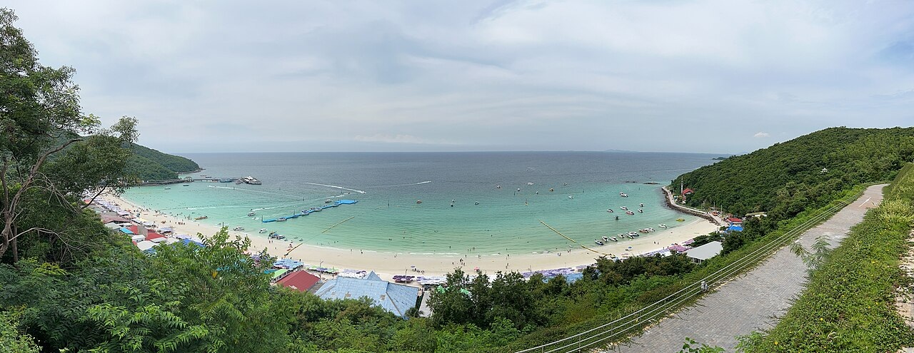 Pattaya, Thailand: 15 Things to See and Do in 2026 11 Tawaen Beach and boats in the bay on Koh Larn island
