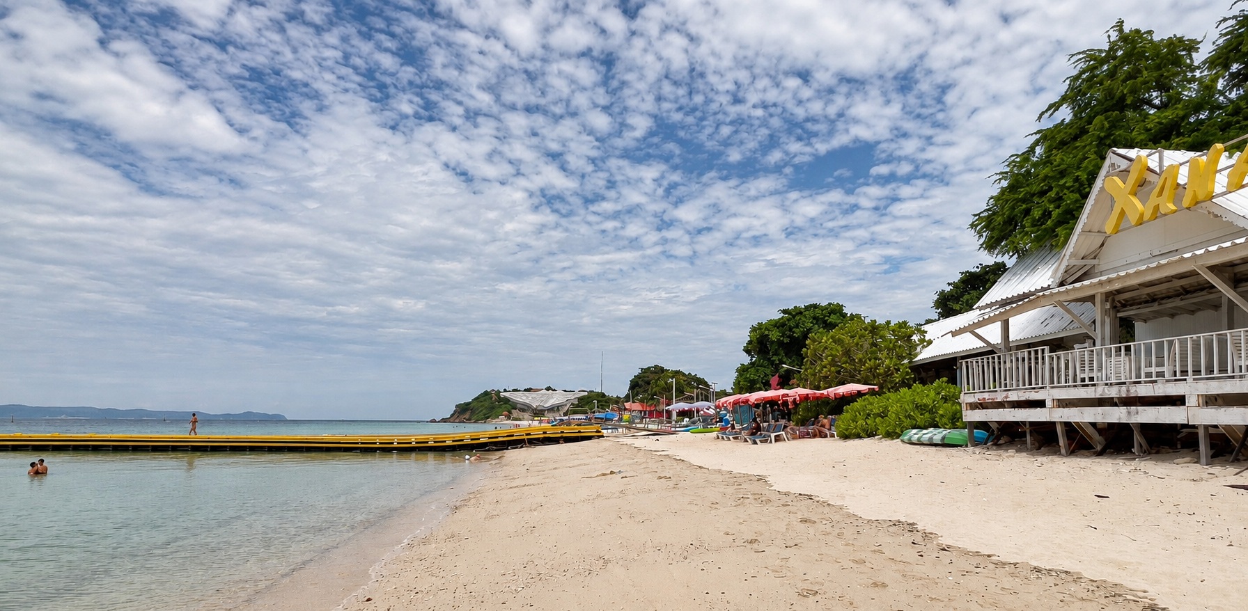 Pattaya, Thailand: 15 Things to See and Do in 2026 12 Samae Beach coastline with pier and restaurant