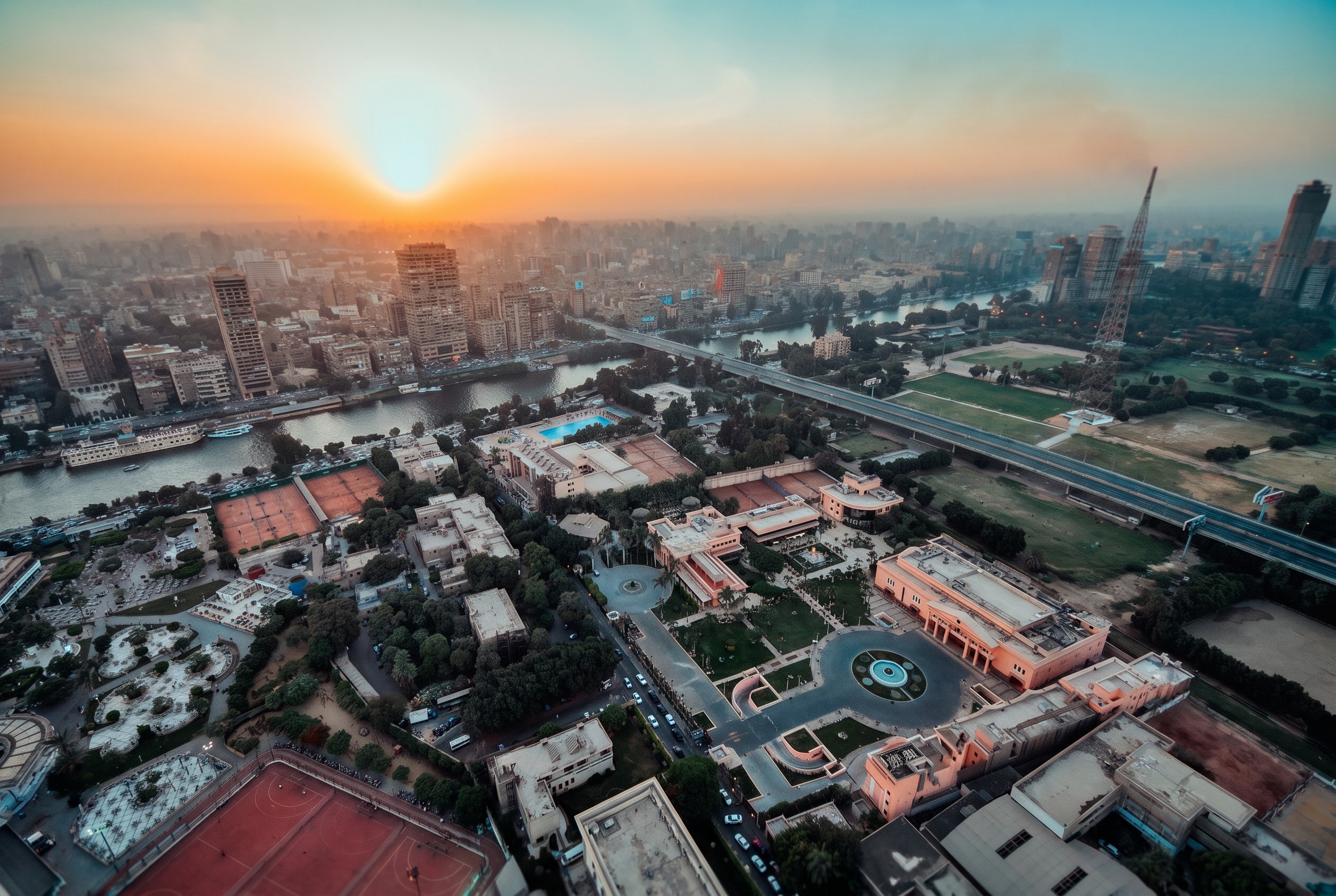 Cairo, Egypt: 22 Tips for What to See and Do in 2026 19 View from Cairo Tower of Zamalek Island and the Nile