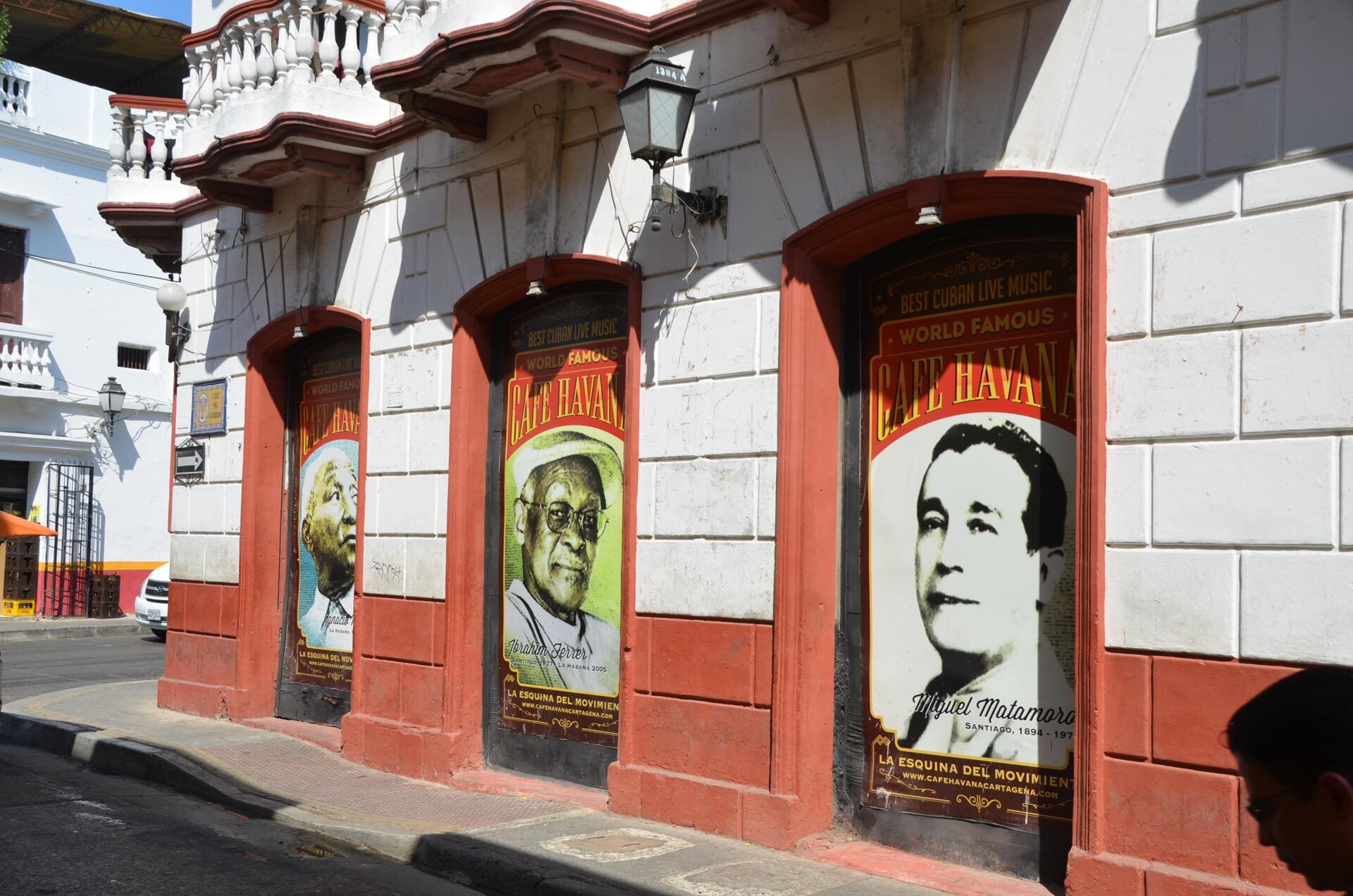Street art v Getsemaní v Cartageně