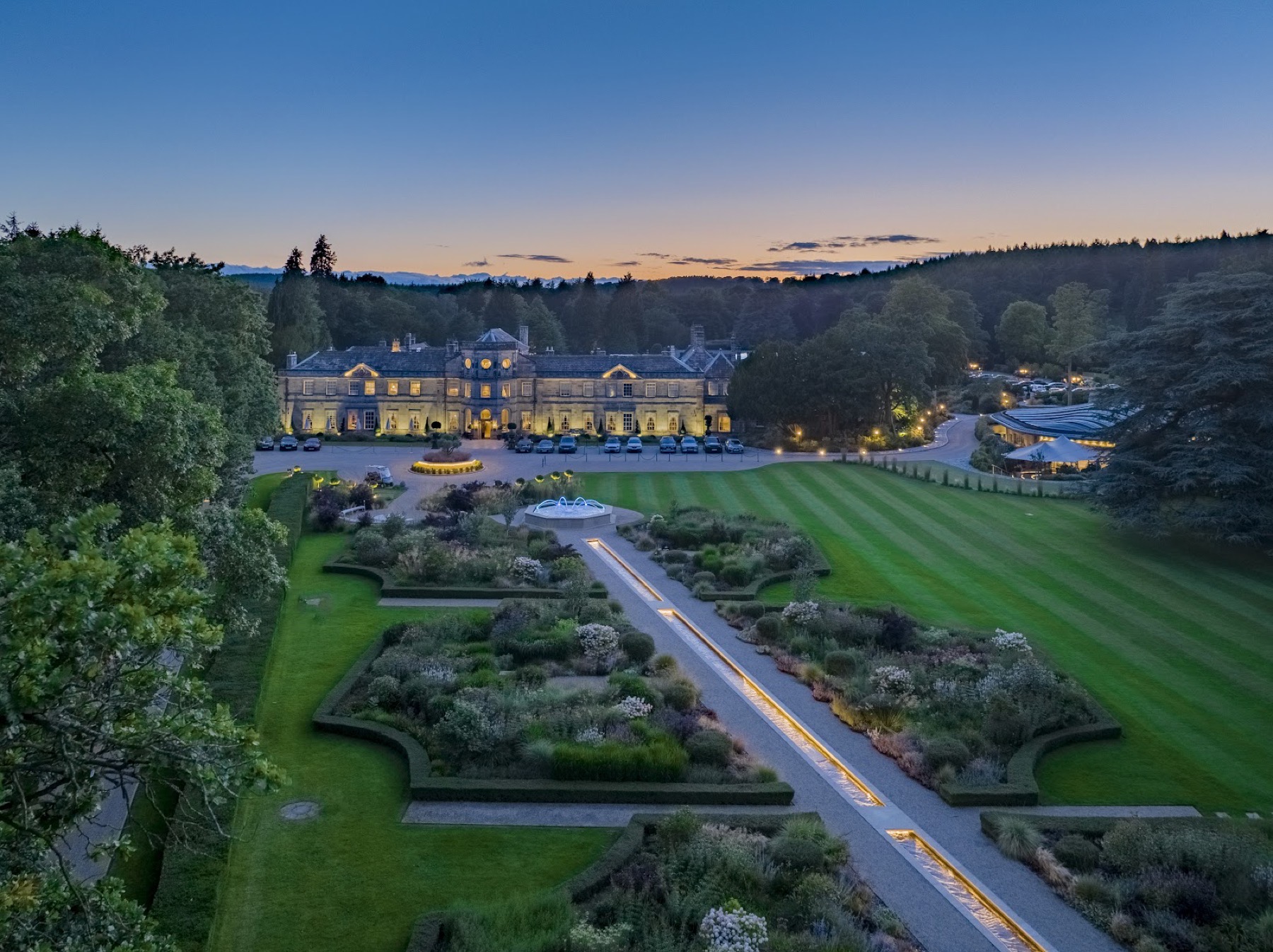 Spa-Hotels in England und Schottland: 26 Tipps für einen Spa Break 2026 9 Grantley Hall (Ripon, North Yorkshire)