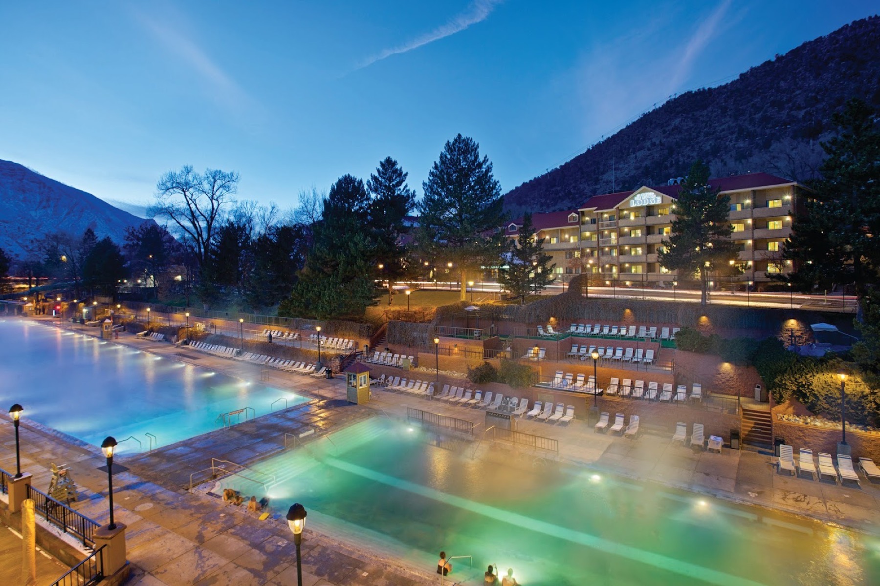 Heiße Quellen USA: 37 Tipps nach Bundesstaat in 2026 11 Glenwood Hot Springs Resort (Glenwood Springs, Colorado)
