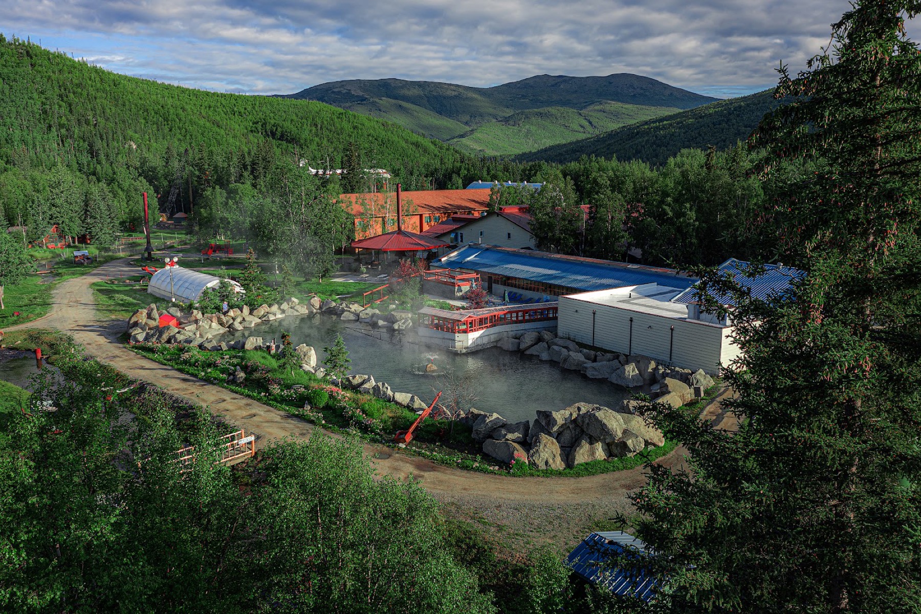 Heiße Quellen USA: 37 Tipps nach Bundesstaat in 2026 50 Chena Hot Springs Resort (Fairbanks, Alaska)