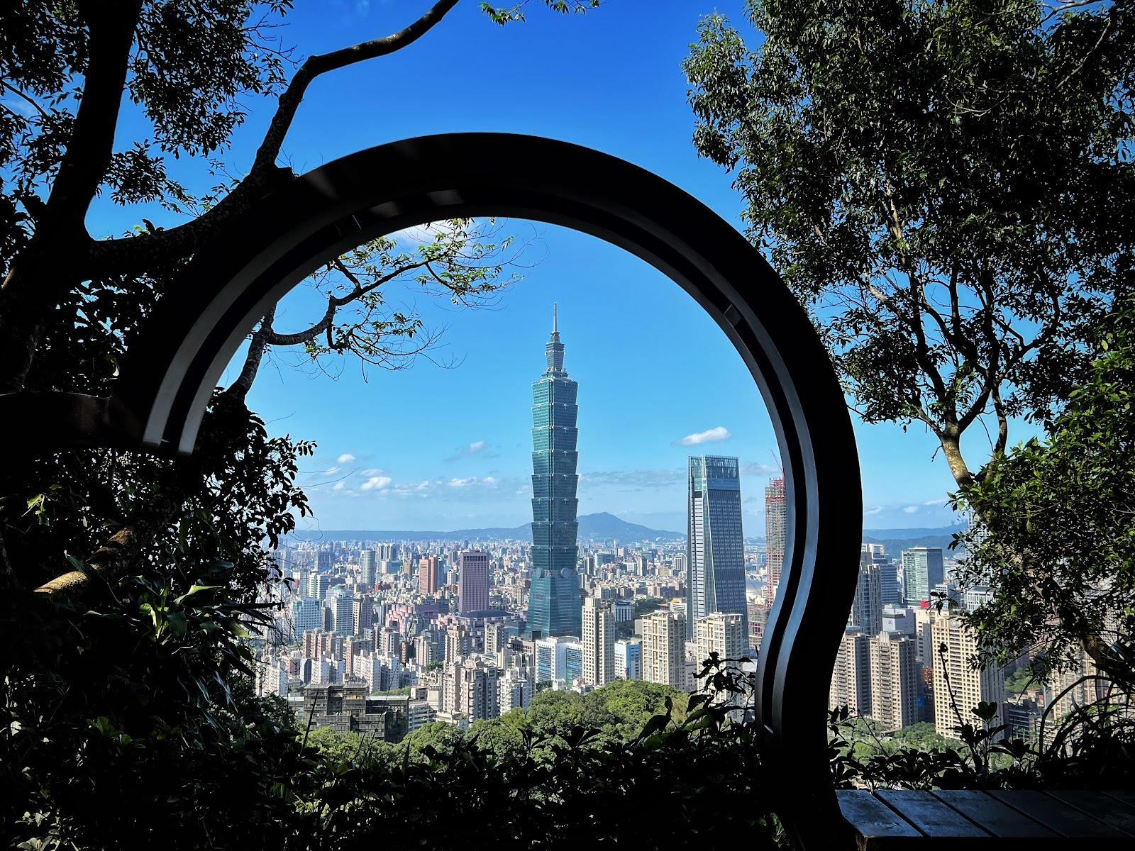 Taipeh Taiwan: 22 Tipps für deine Reise 2026 3 Blick vom Elephant Mountain auf Taipei 101