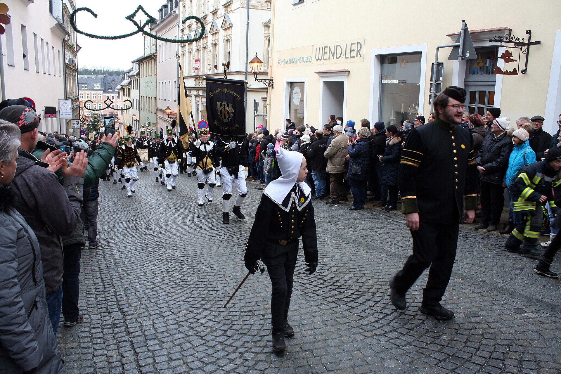 Marienberg Christmas Market 2026: Bergparade & Tips 6 Bergparade in the streets of Marienberg