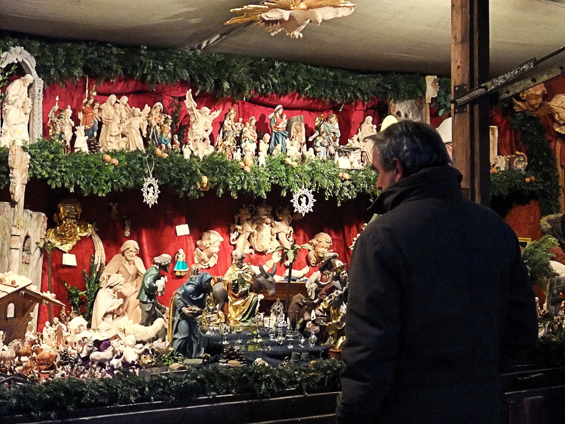 Mercados de Navidad de Múnich 2026: fechas, mercados y P+R 5 Belenes y figuras en el Kripperlmarkt de Múnich